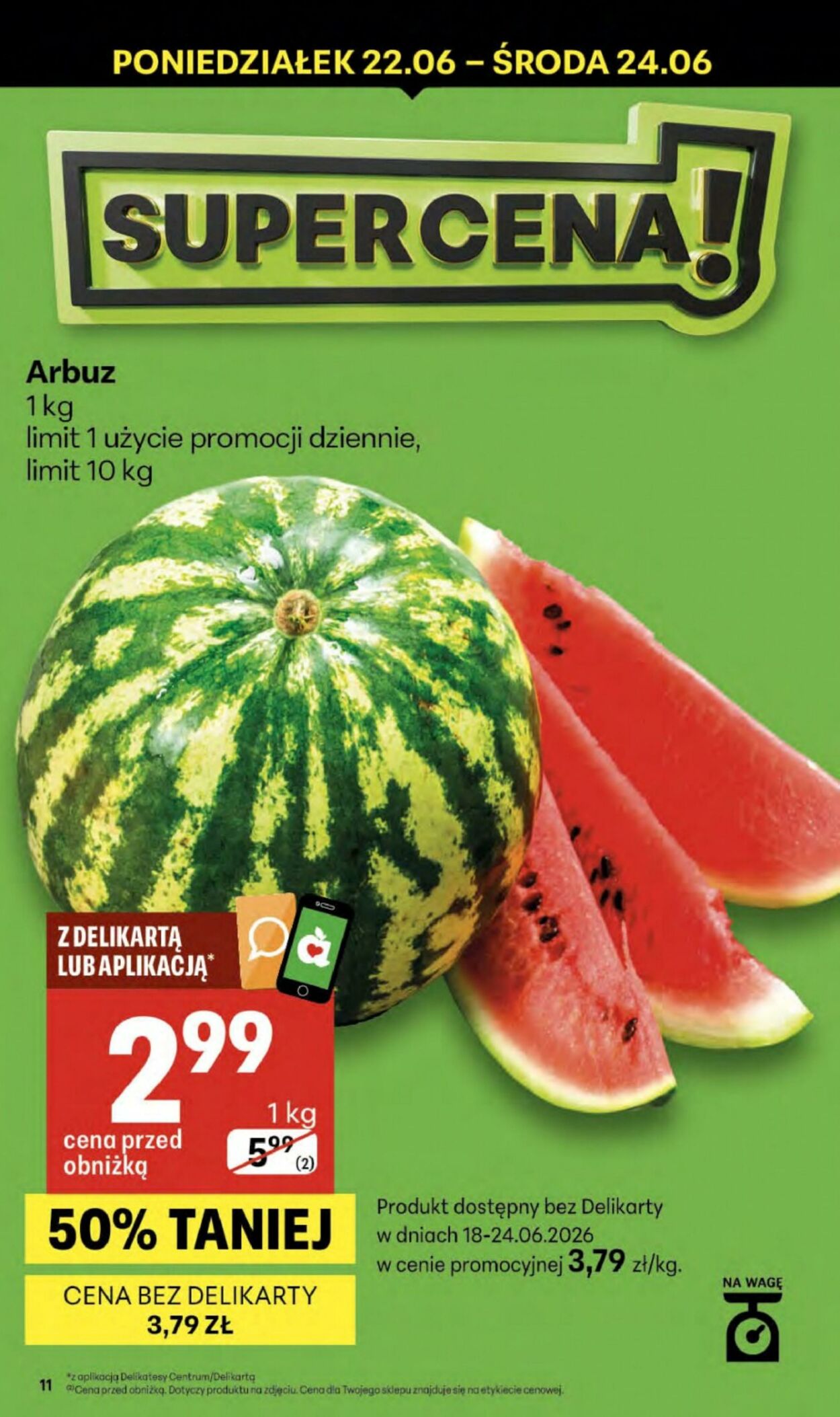 Gazetka Delikatesy Centrum 18.06.2026 - 24.06.2026