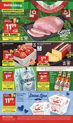 Gazetka Delikatesy Centrum 18.06.2026 - 24.06.2026