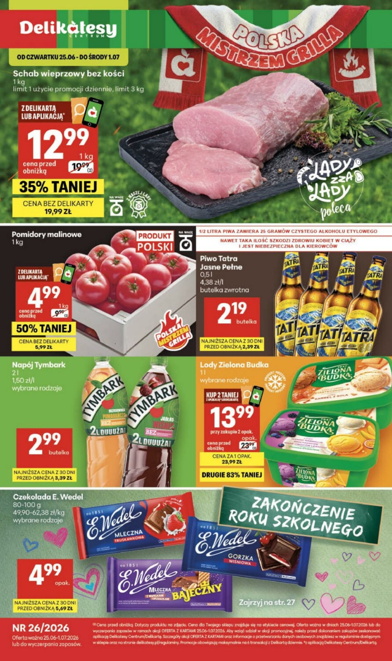 Gazetka Delikatesy Centrum 25.06.2026 - 01.07.2026
