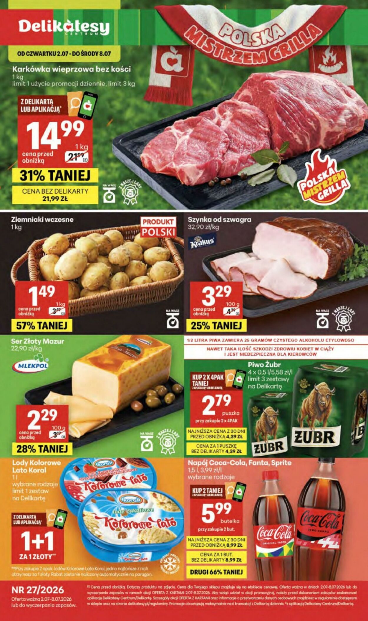 Gazetka Delikatesy Centrum 02.07.2026 - 08.07.2026