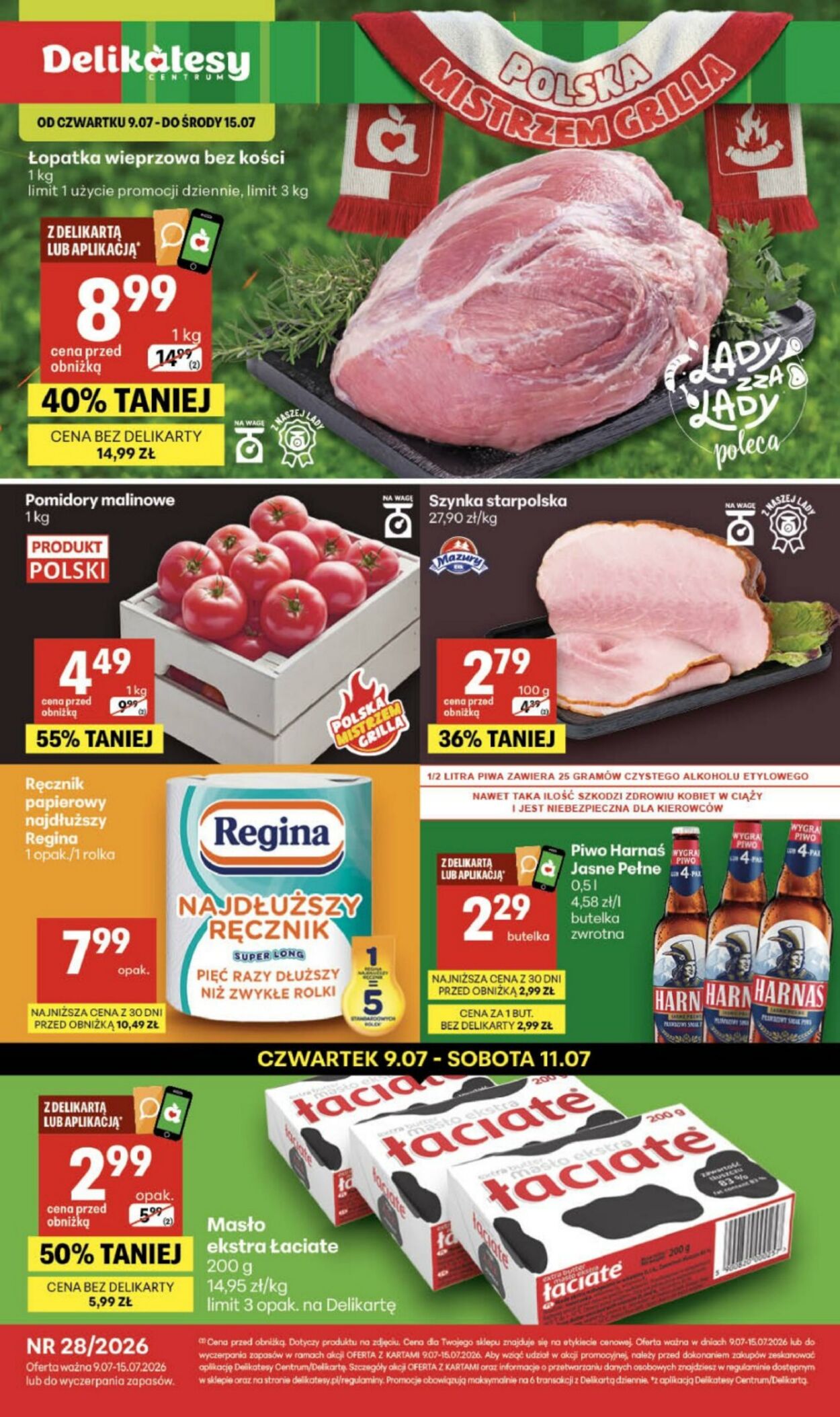 Gazetka Delikatesy Centrum 09.07.2026 - 15.07.2026