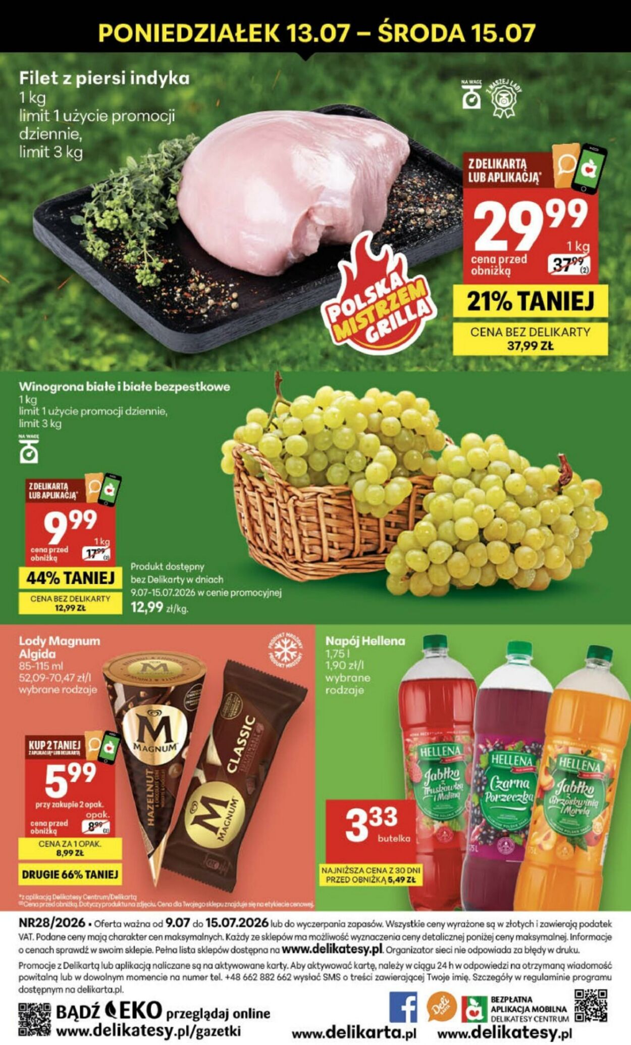 Gazetka Delikatesy Centrum 09.07.2026 - 15.07.2026