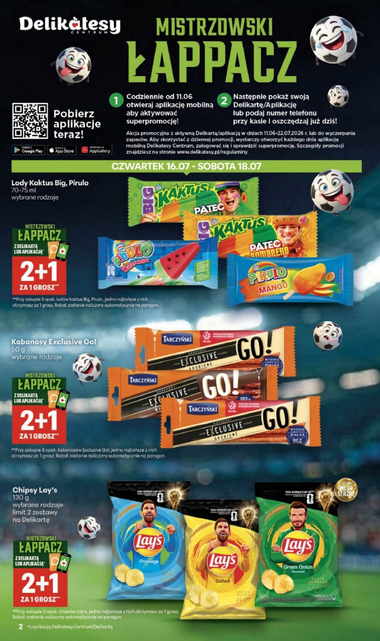 Gazetka Delikatesy Centrum 16.07.2026 - 22.07.2026