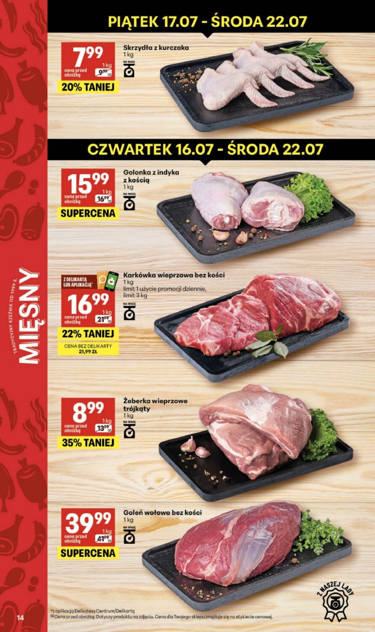Gazetka Delikatesy Centrum 16.07.2026 - 22.07.2026