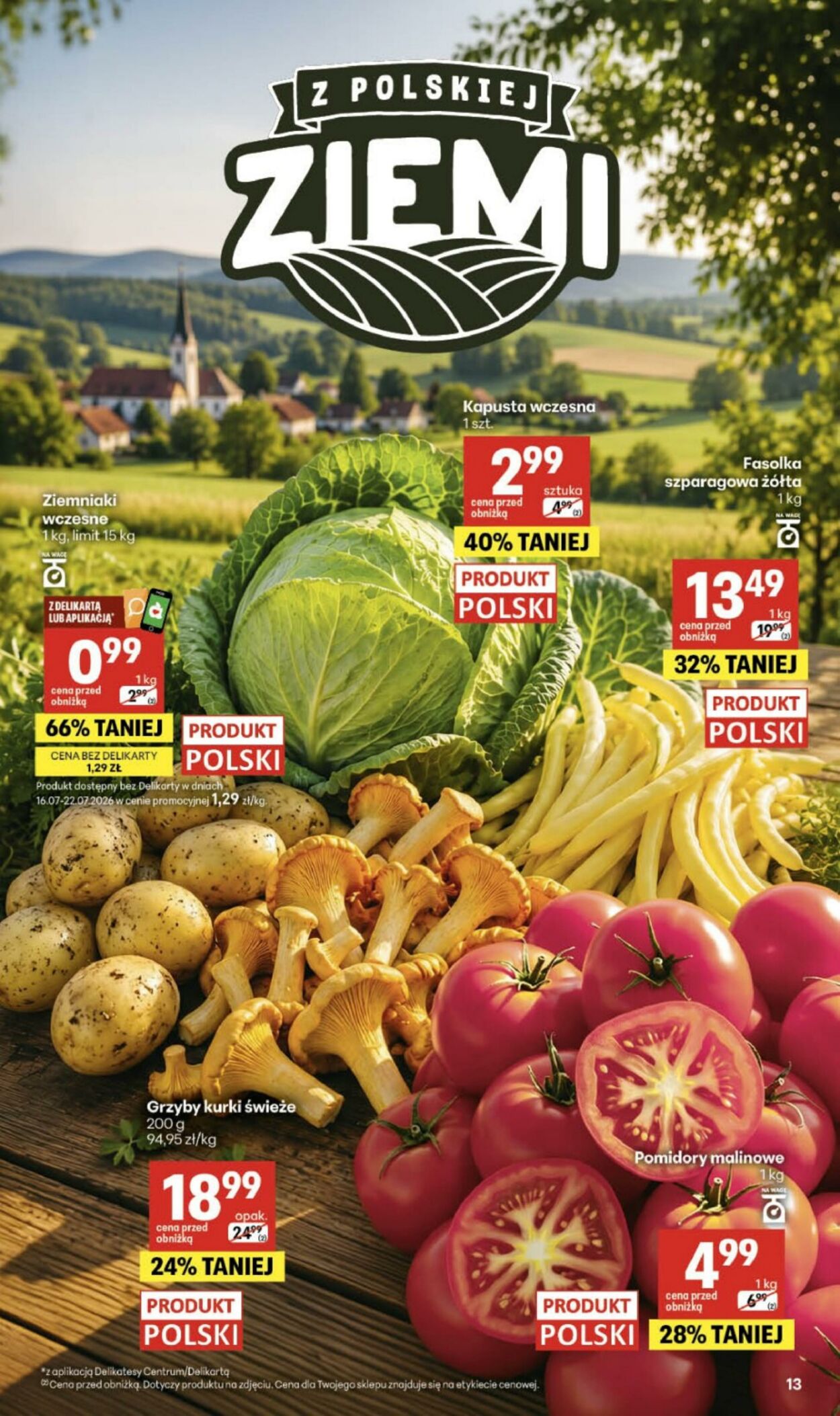 Gazetka Delikatesy Centrum 16.07.2026 - 22.07.2026