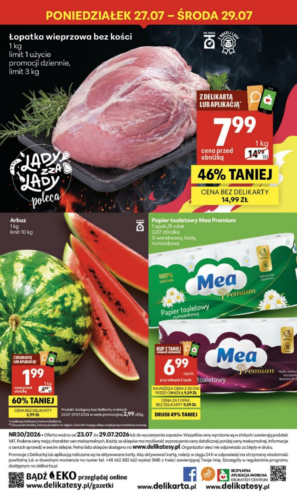 Gazetka Delikatesy Centrum 23.07.2026 - 29.07.2026