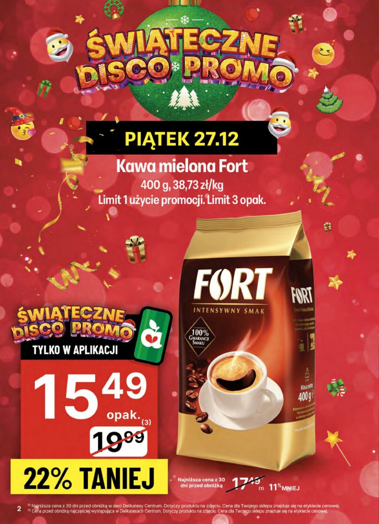 Gazetka Delikatesy Centrum 26.12.2024 - 31.12.2024