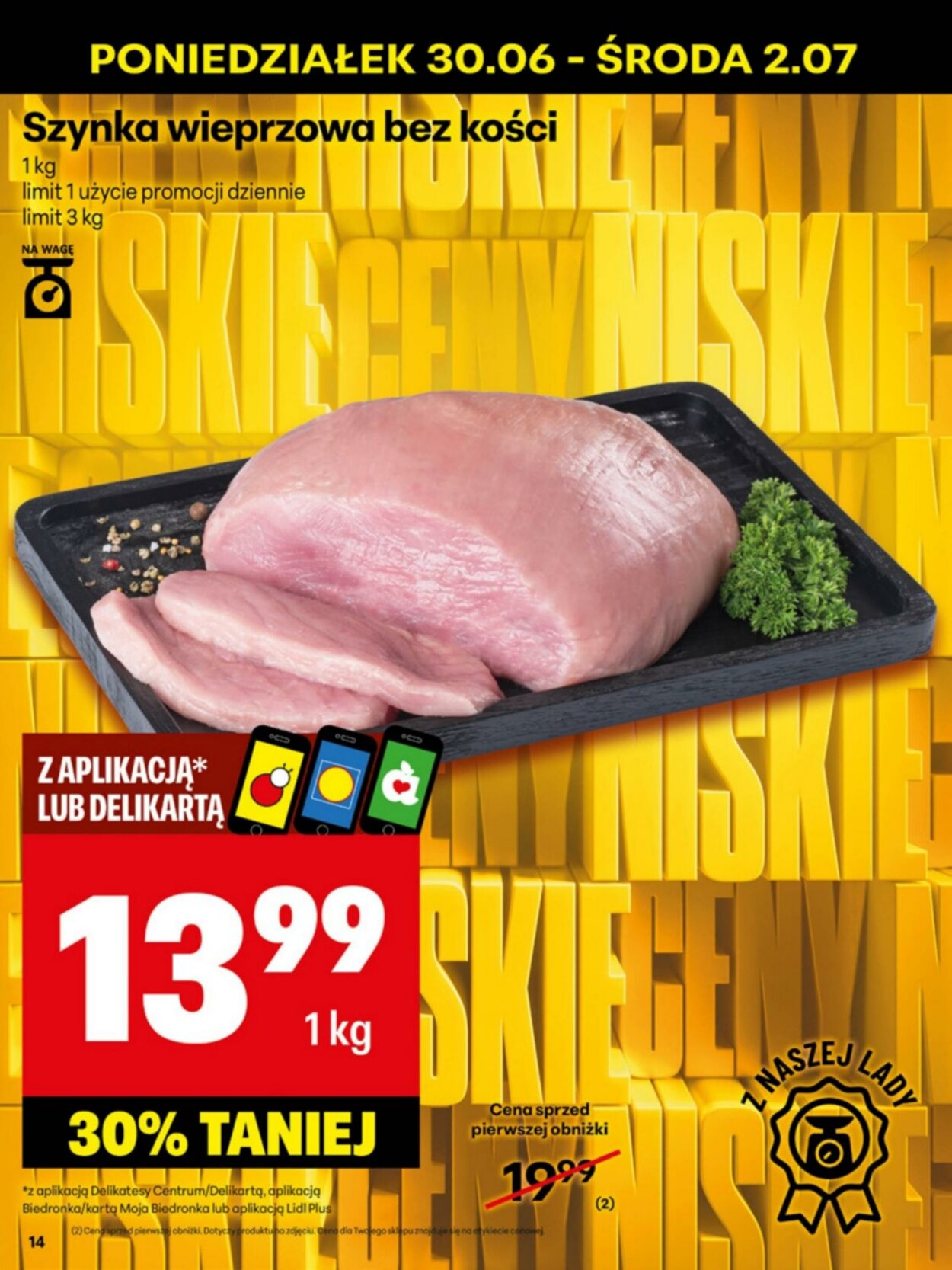 Gazetka Delikatesy Centrum 30.06.2025 - 06.07.2025