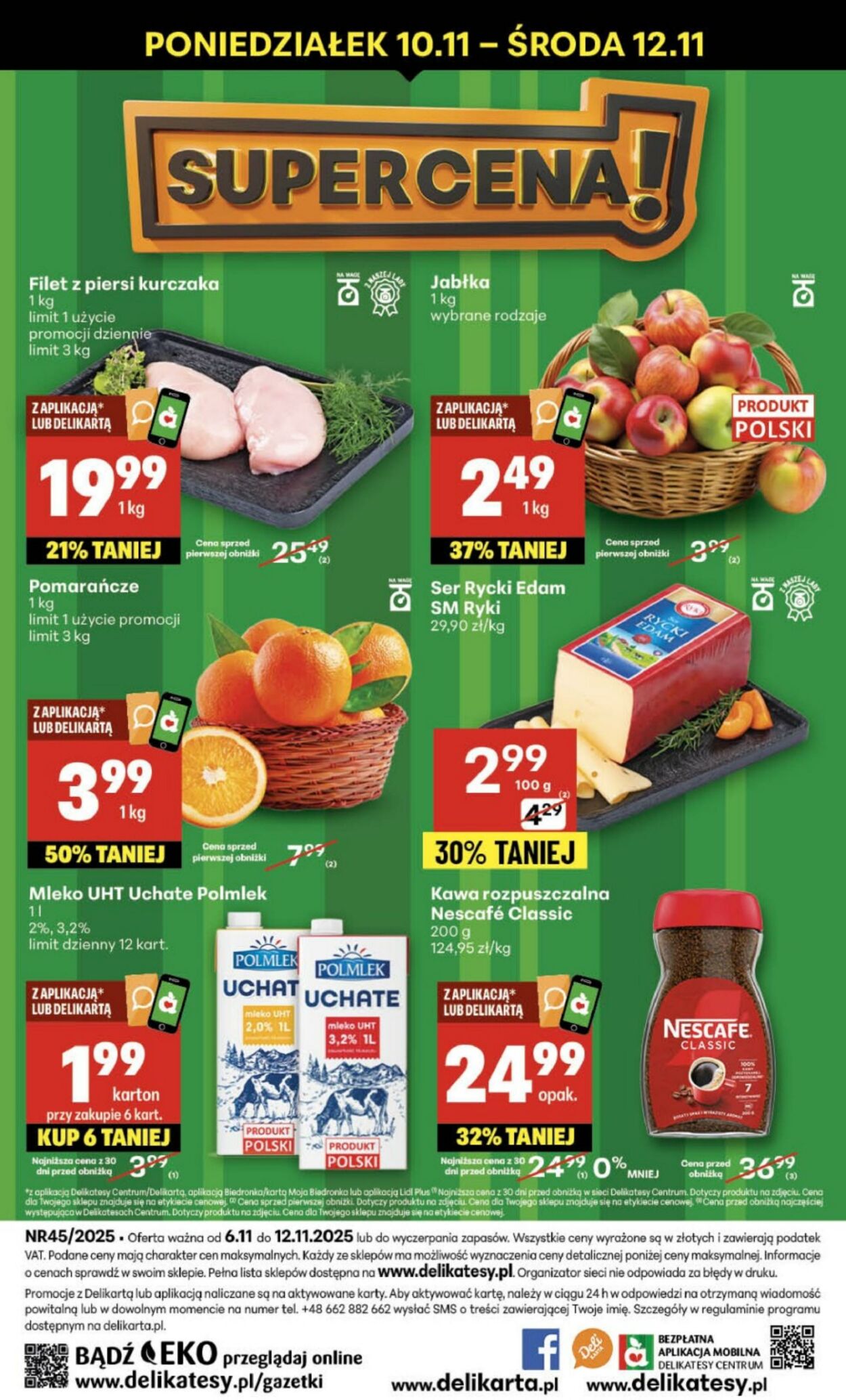 Gazetka Delikatesy Centrum 06.11.2025 - 12.11.2025