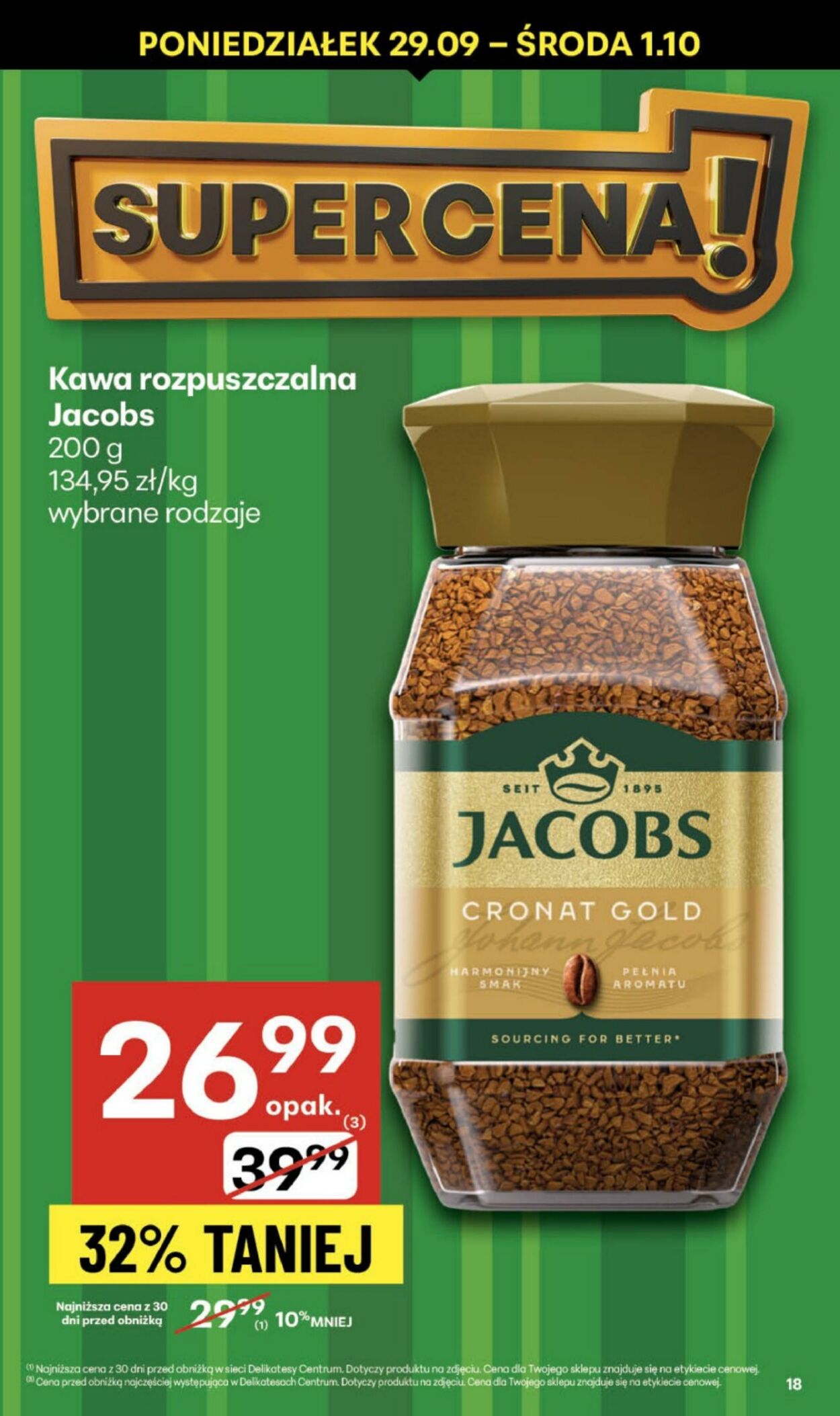Gazetka Delikatesy Centrum 25.09.2025 - 01.10.2025