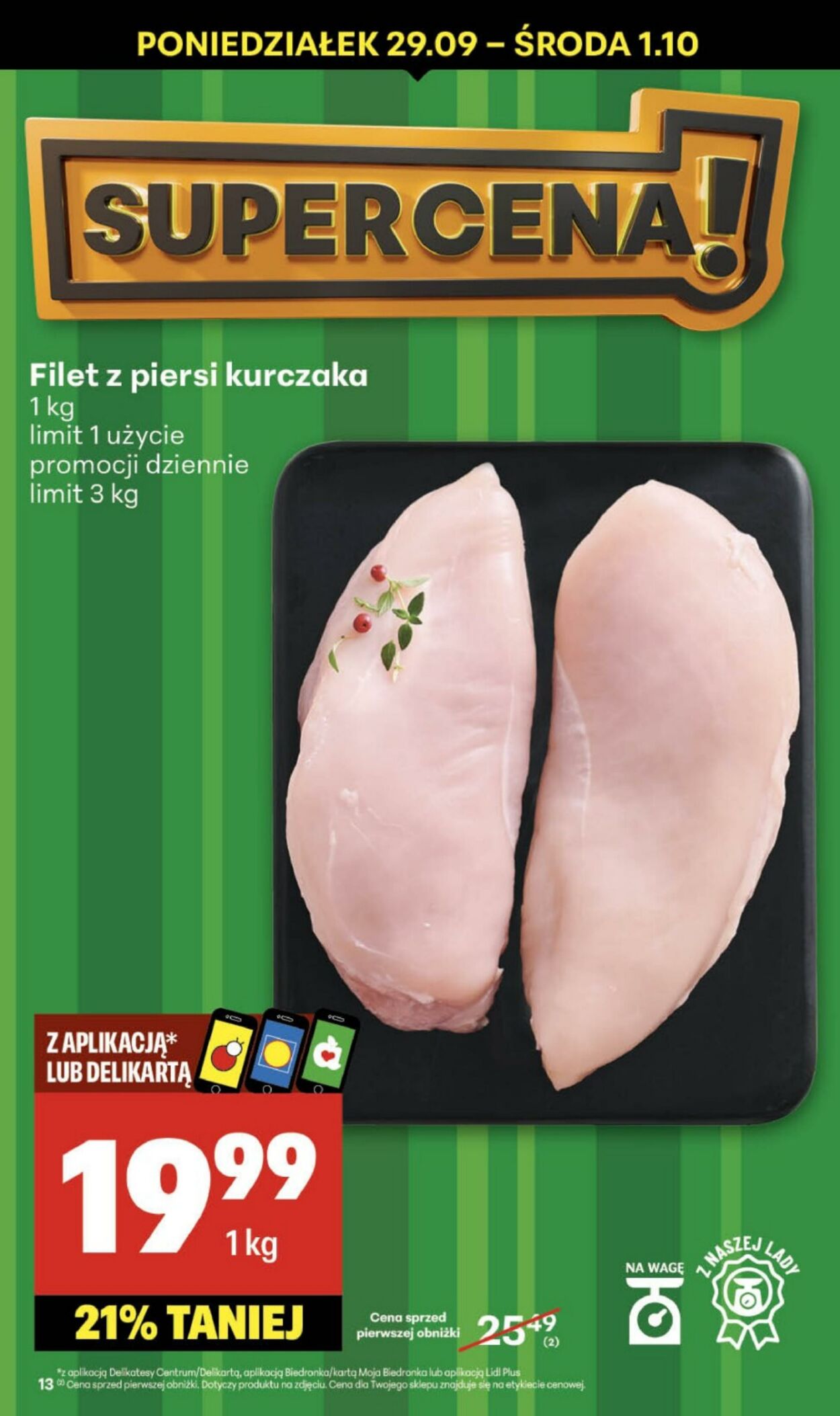 Gazetka Delikatesy Centrum 25.09.2025 - 01.10.2025