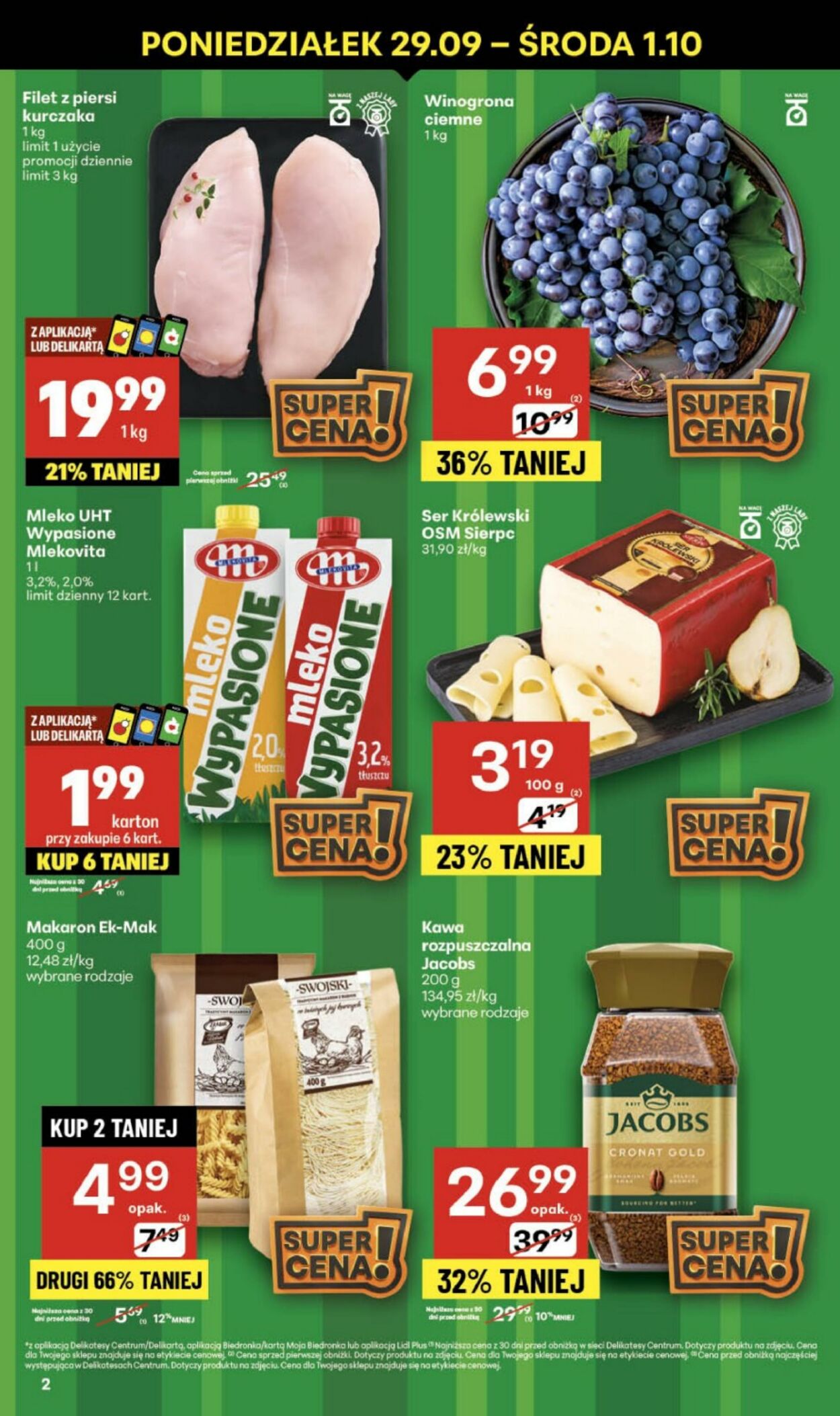 Gazetka Delikatesy Centrum 25.09.2025 - 01.10.2025
