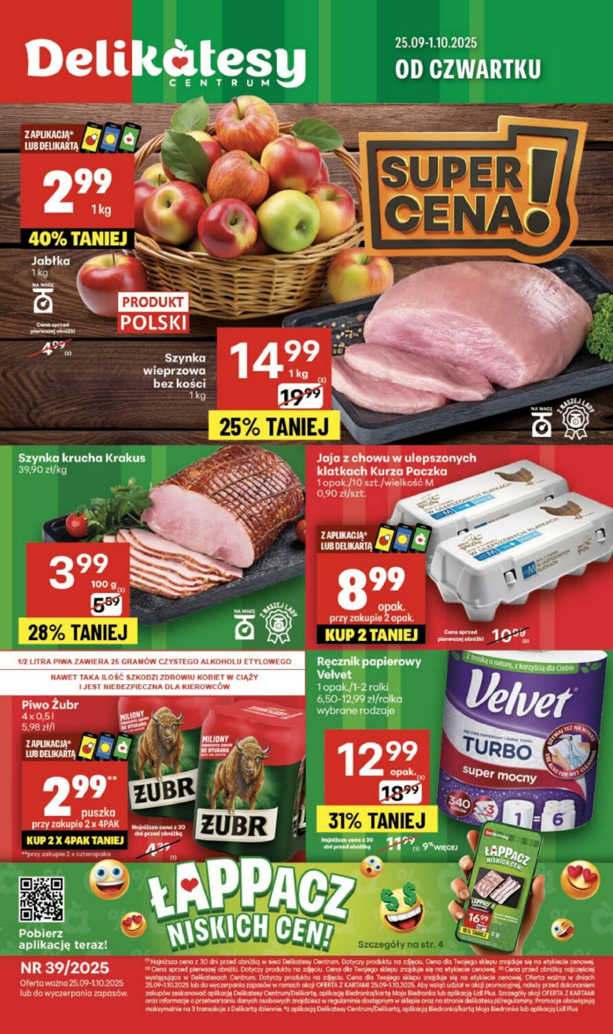 Gazetka Delikatesy Centrum 25.09.2025 - 01.10.2025