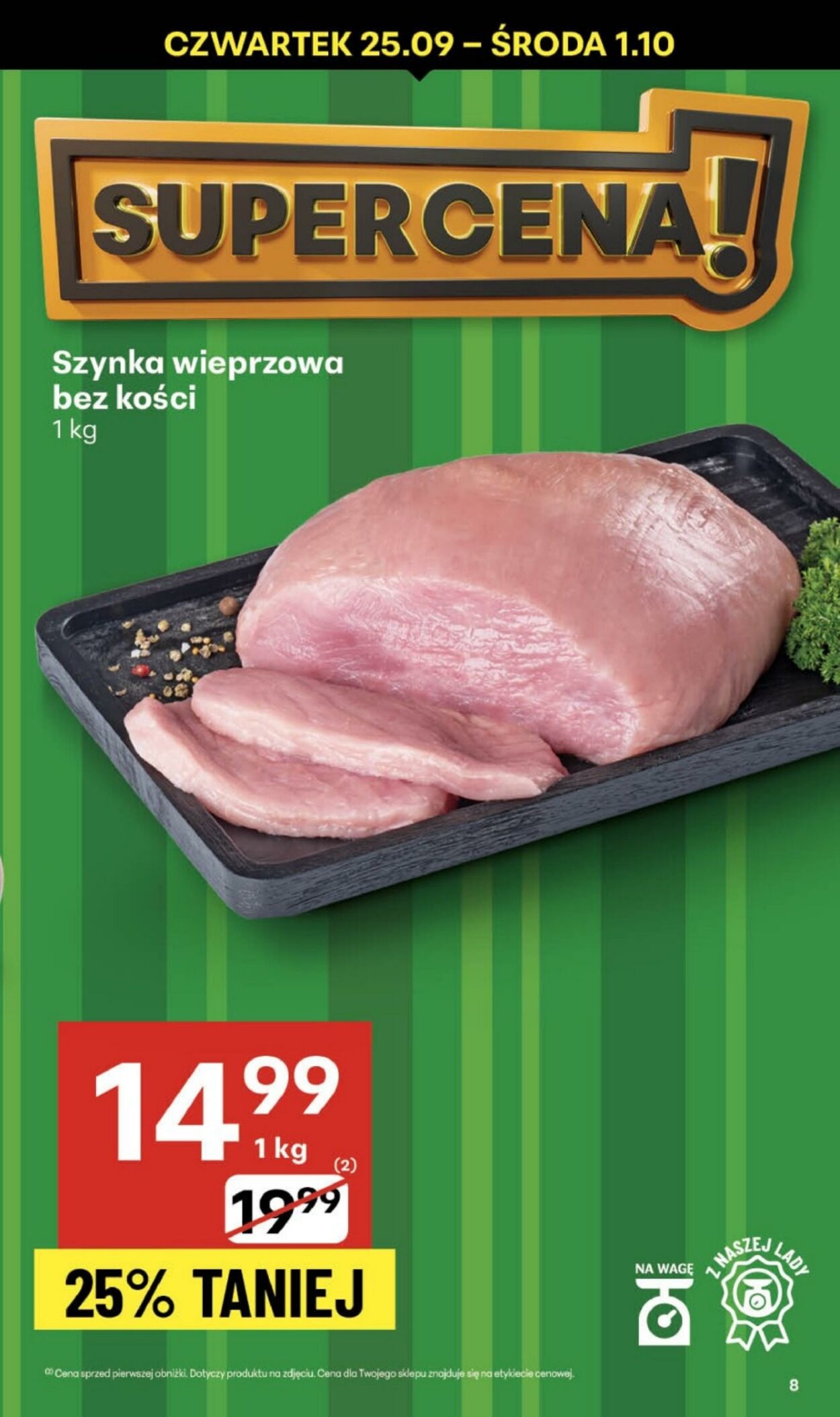 Gazetka Delikatesy Centrum 25.09.2025 - 01.10.2025