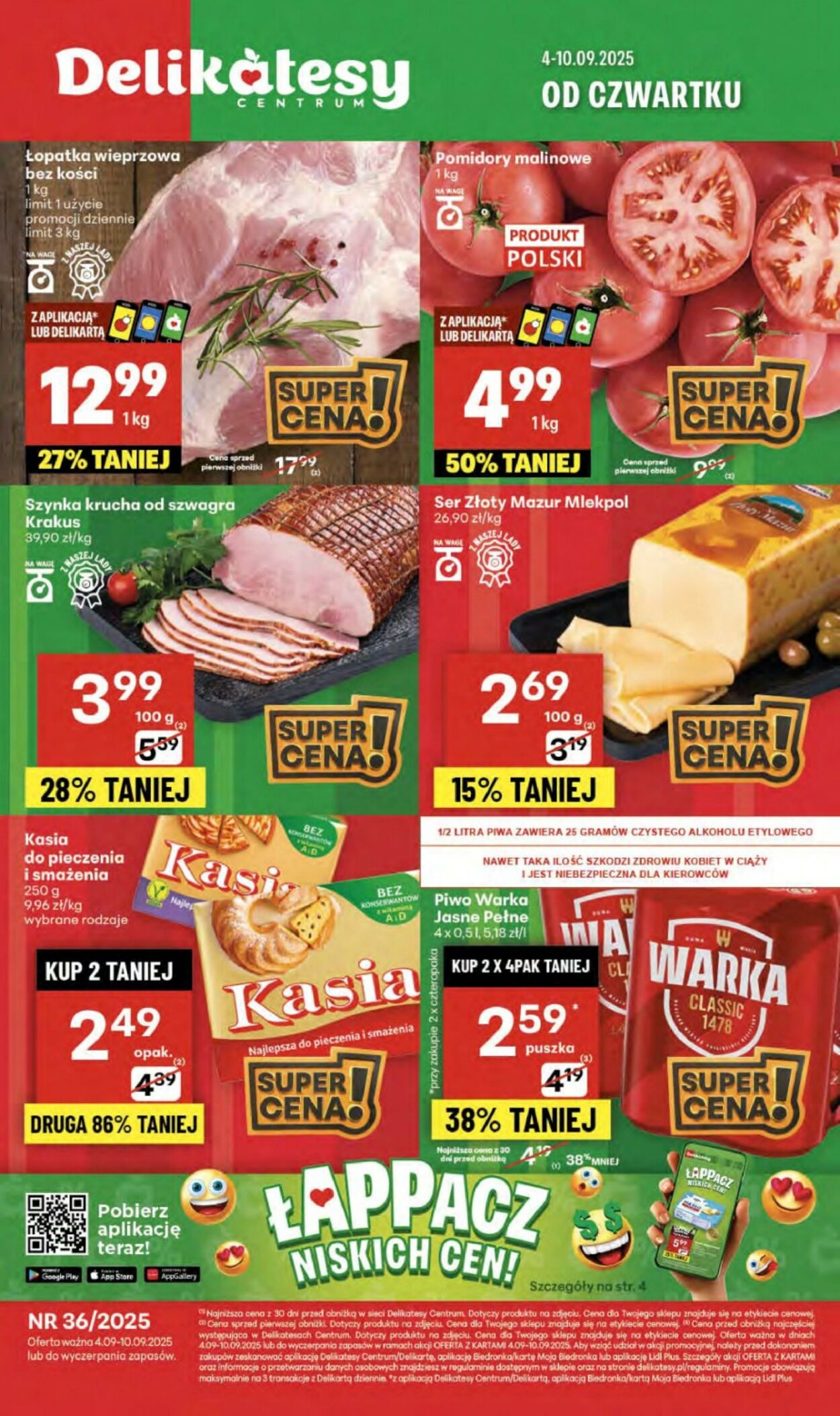 Gazetka Delikatesy Centrum 04.09.2025 - 10.09.2025