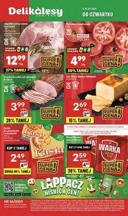 Gazetka Delikatesy Centrum 04.09.2025 - 10.09.2025