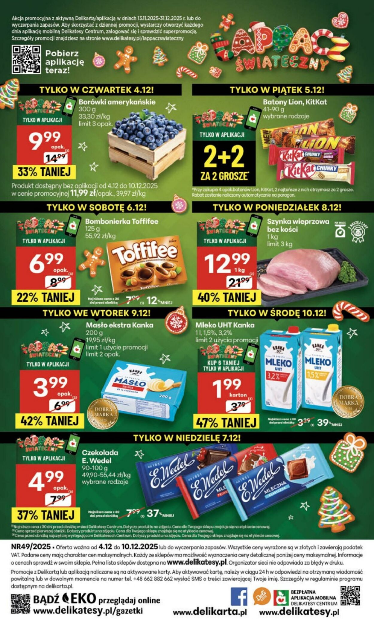 Gazetka Delikatesy Centrum 04.12.2025 - 10.12.2025