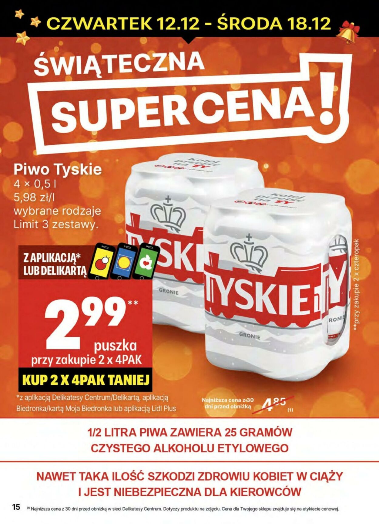 Gazetka Delikatesy Centrum 12.12.2024 - 18.12.2024