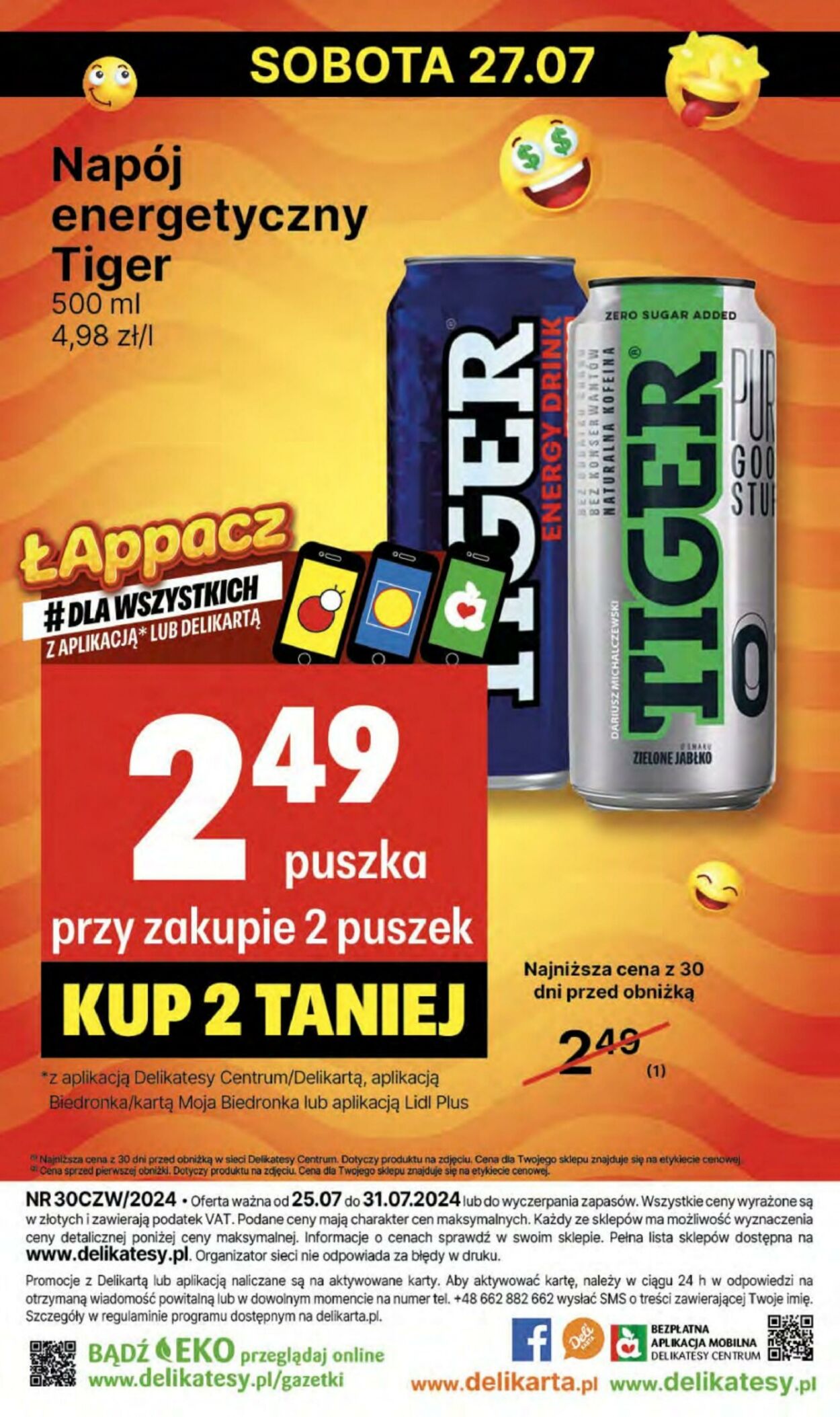 Gazetka Delikatesy Centrum 25.07.2024 - 31.07.2024