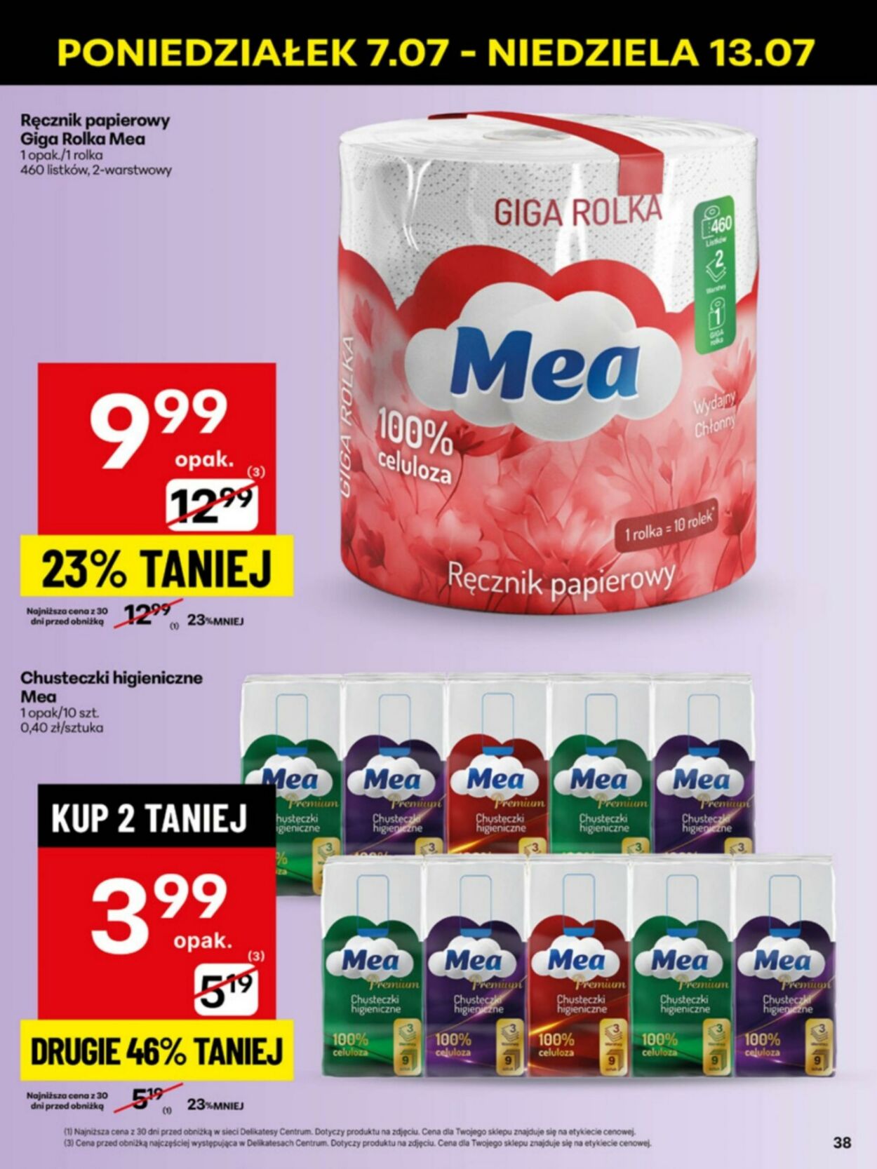 Gazetka Delikatesy Centrum 07.07.2025 - 13.07.2025