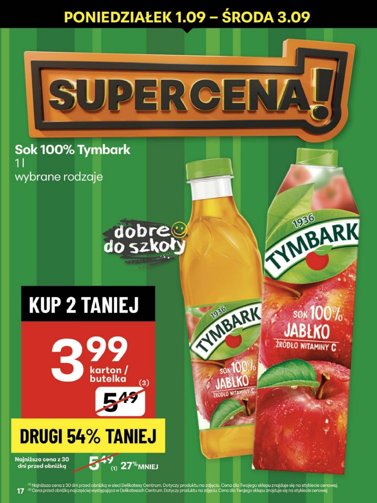 Gazetka Delikatesy Centrum 28.08.2025 - 03.09.2025