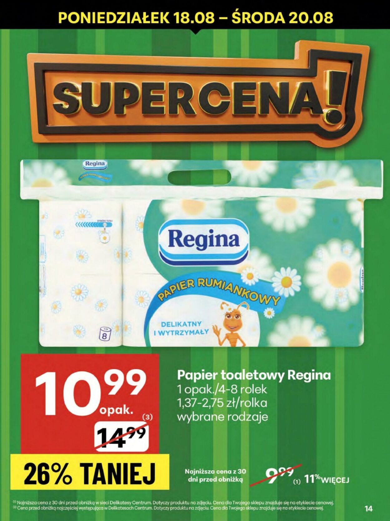 Gazetka Delikatesy Centrum 14.08.2025 - 20.08.2025