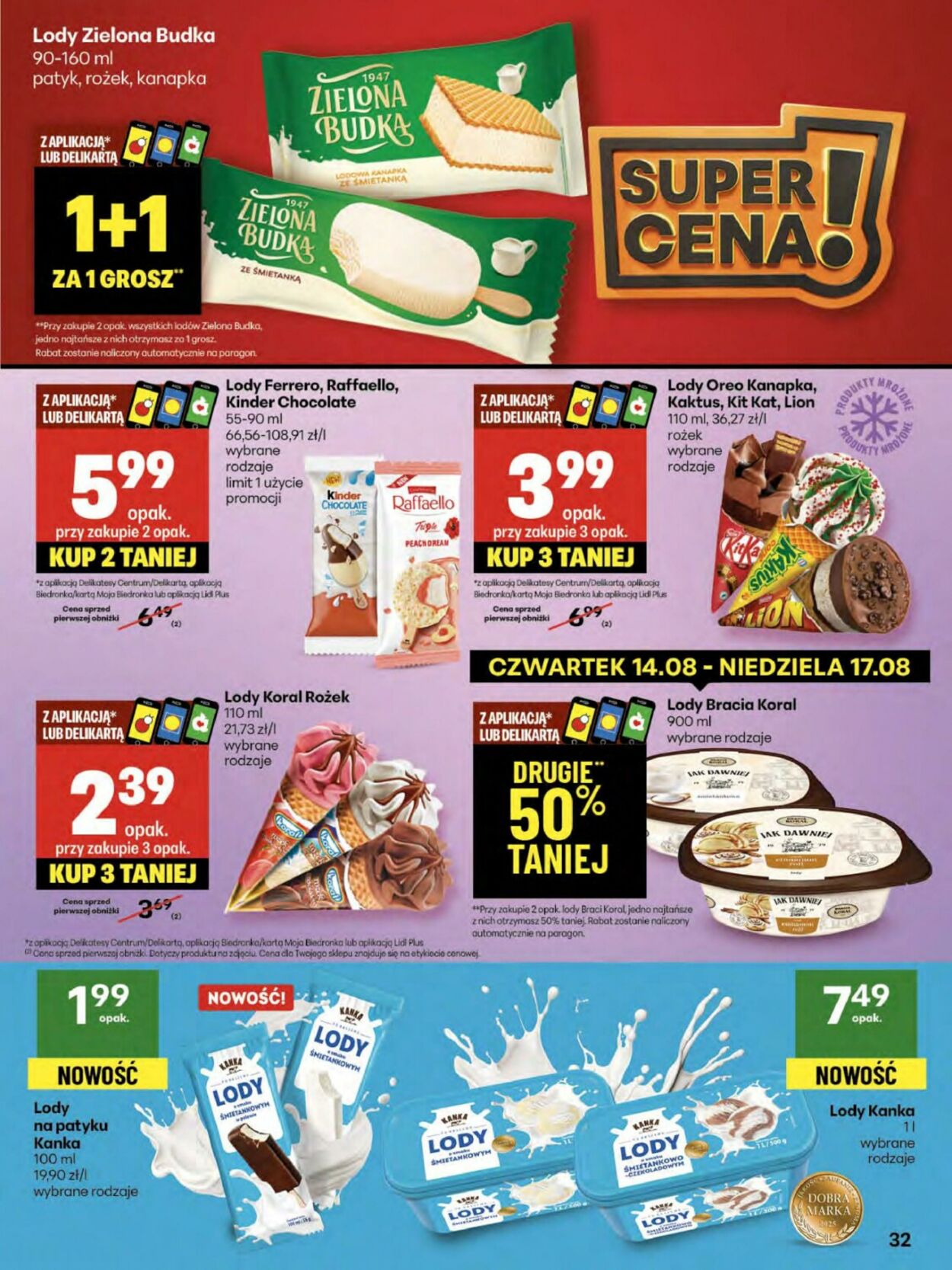 Gazetka Delikatesy Centrum 14.08.2025 - 20.08.2025