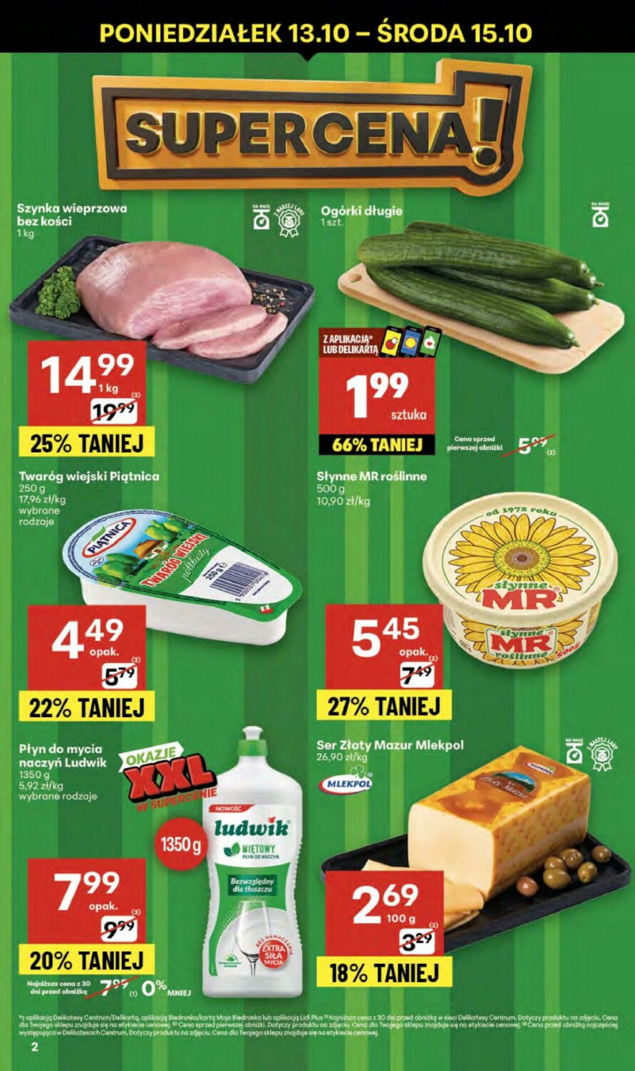 Gazetka Delikatesy Centrum 09.10.2025 - 15.10.2025