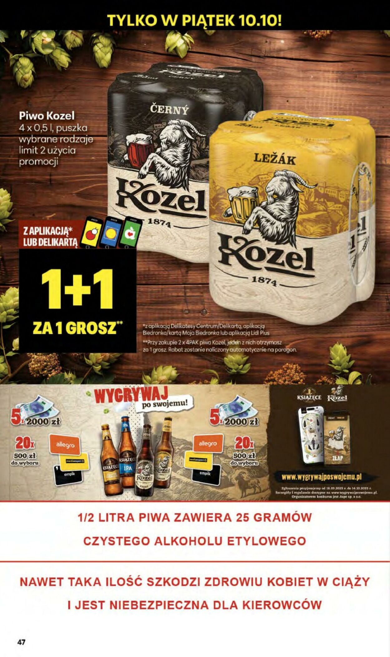 Gazetka Delikatesy Centrum 09.10.2025 - 15.10.2025