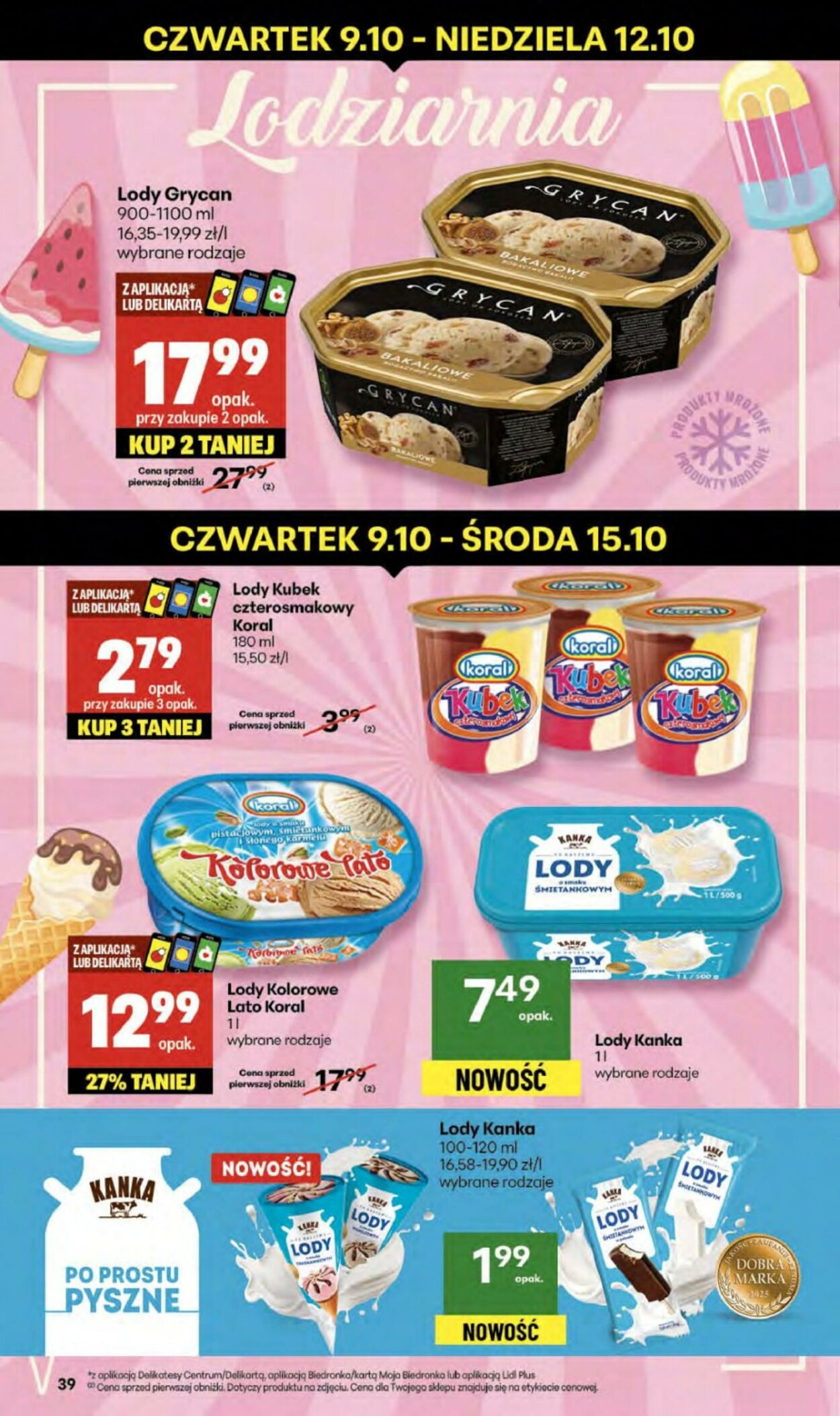 Gazetka Delikatesy Centrum 09.10.2025 - 15.10.2025