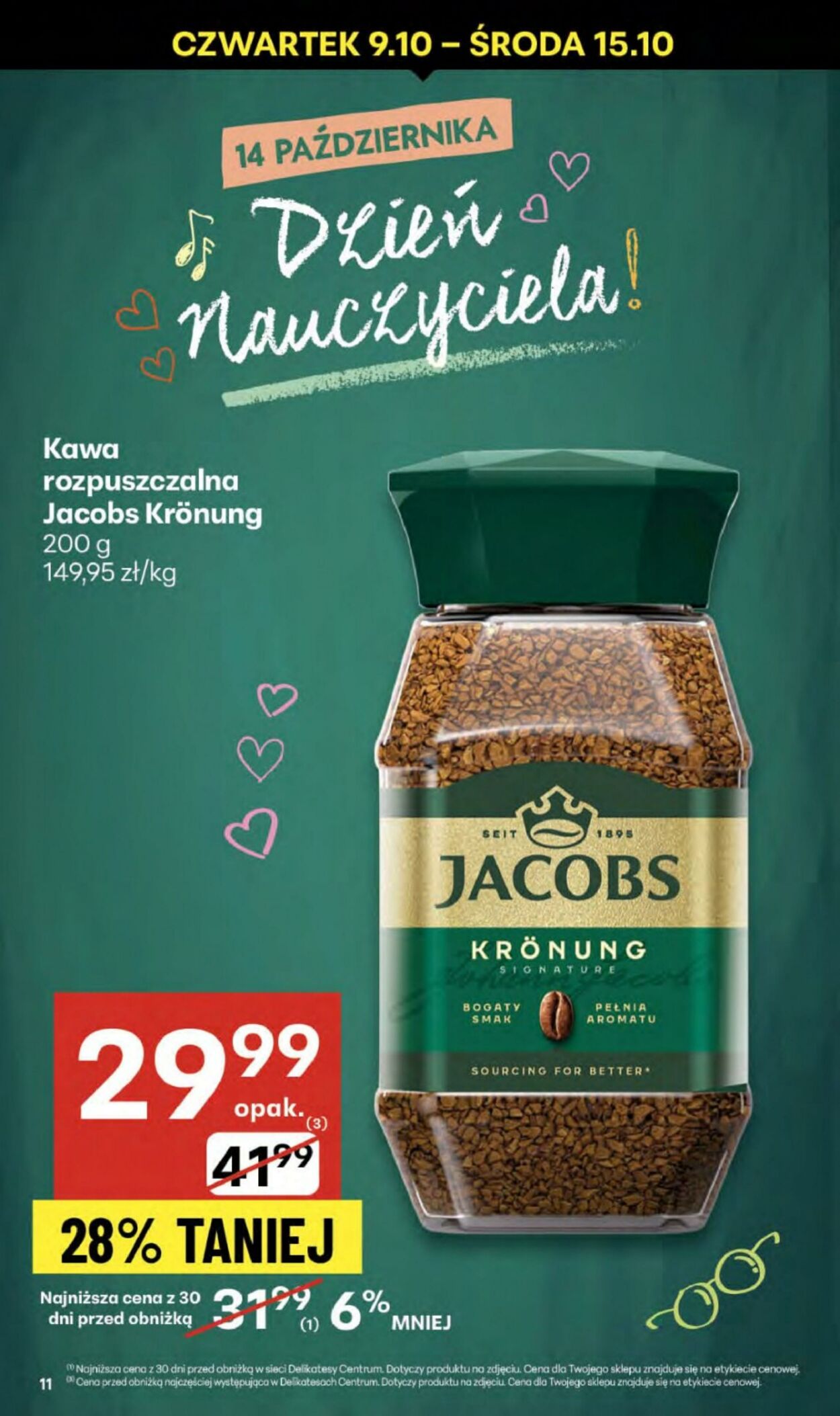 Gazetka Delikatesy Centrum 09.10.2025 - 15.10.2025