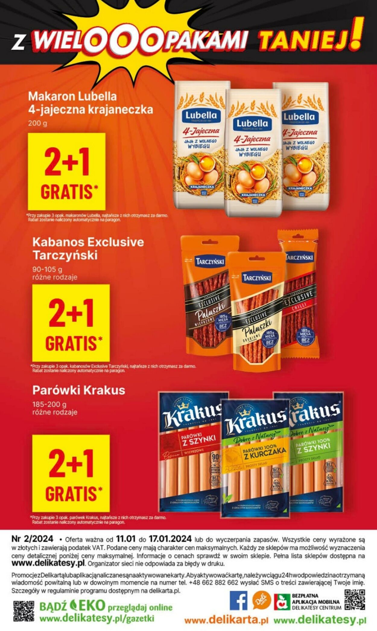 Gazetka Delikatesy Centrum 11.01.2024 - 17.01.2024