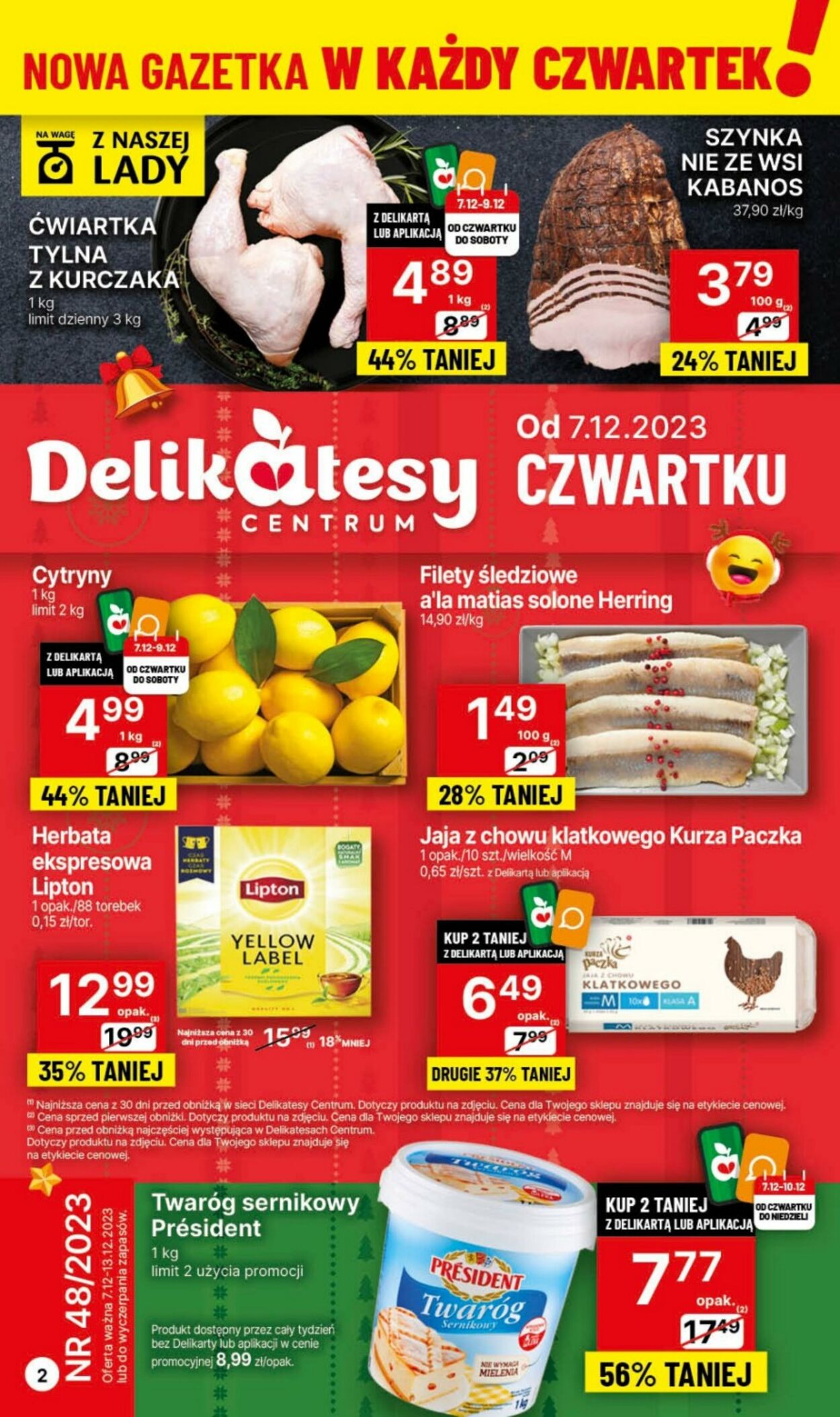 Gazetka Delikatesy Centrum 07.12.2023 - 13.12.2023