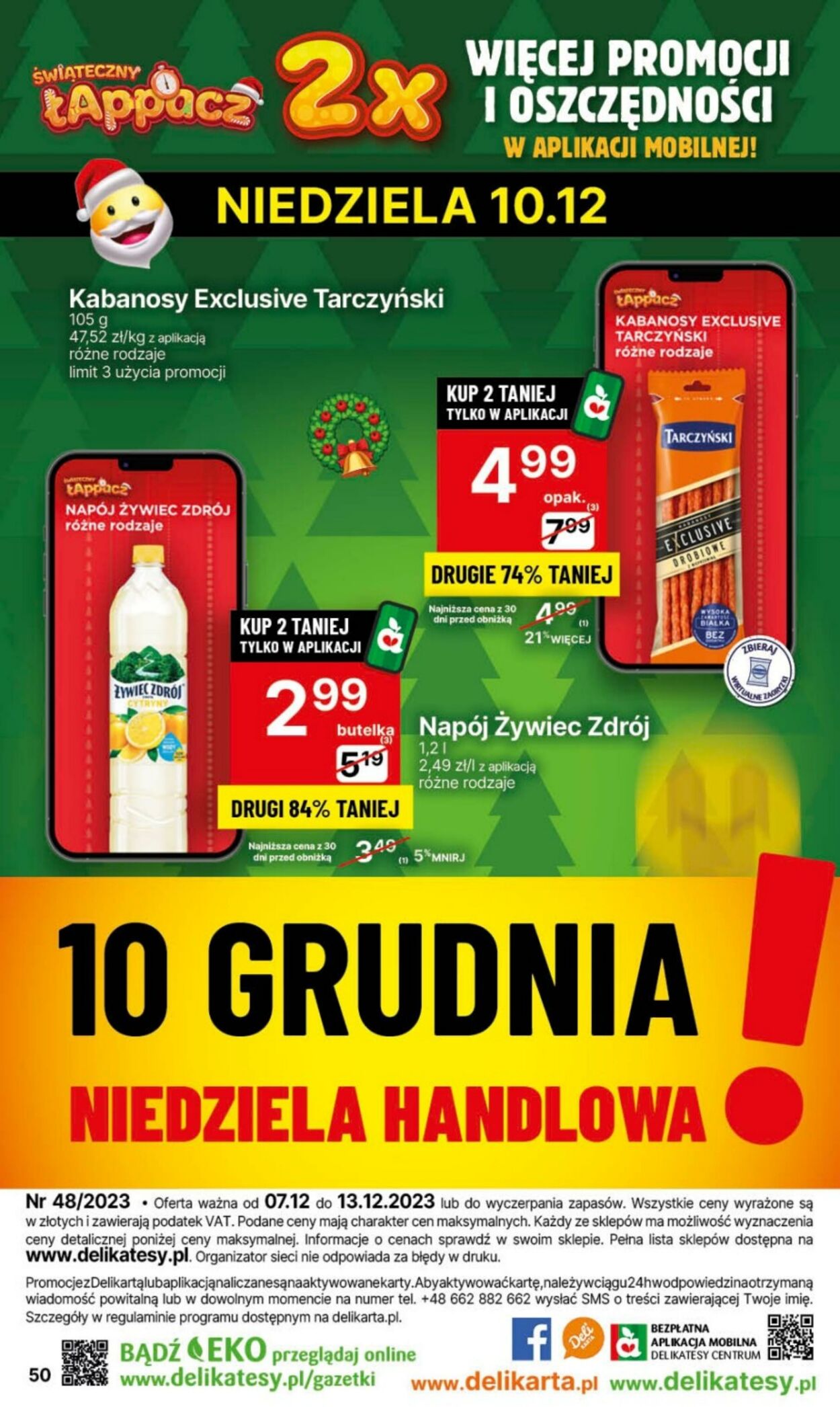 Gazetka Delikatesy Centrum 07.12.2023 - 13.12.2023