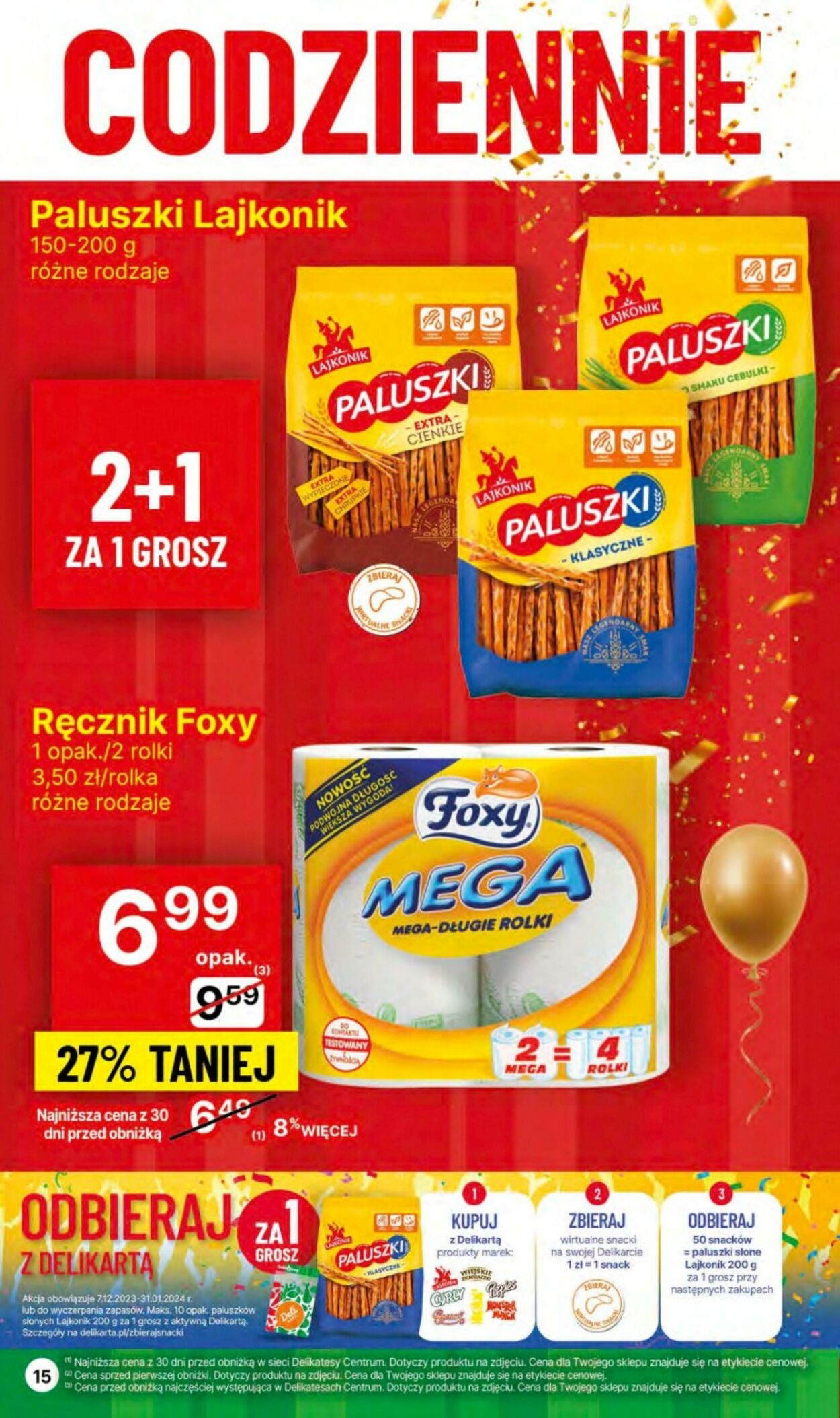 Gazetka Delikatesy Centrum 27.12.2023 - 03.01.2024