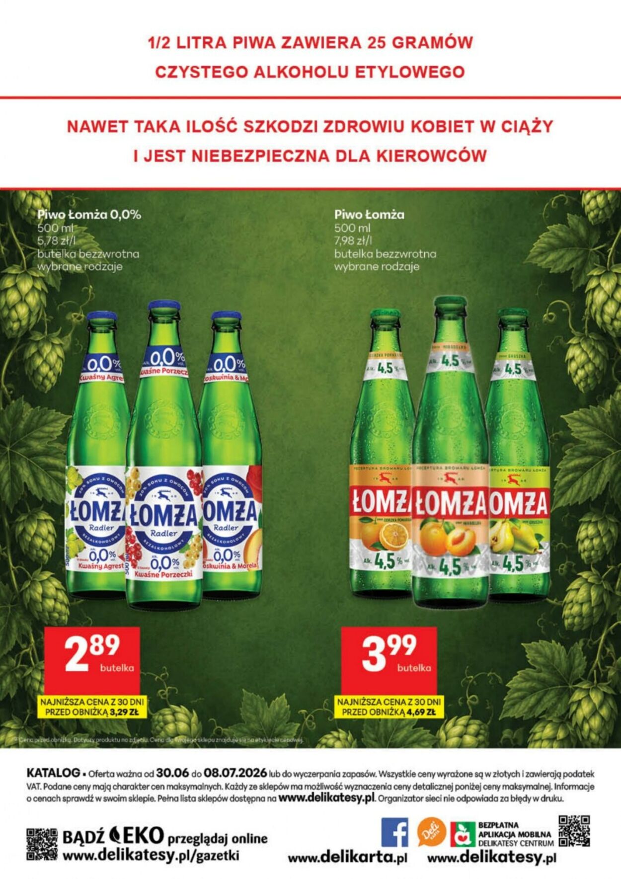 Gazetka Delikatesy Centrum 30.06.2026 - 08.07.2026
