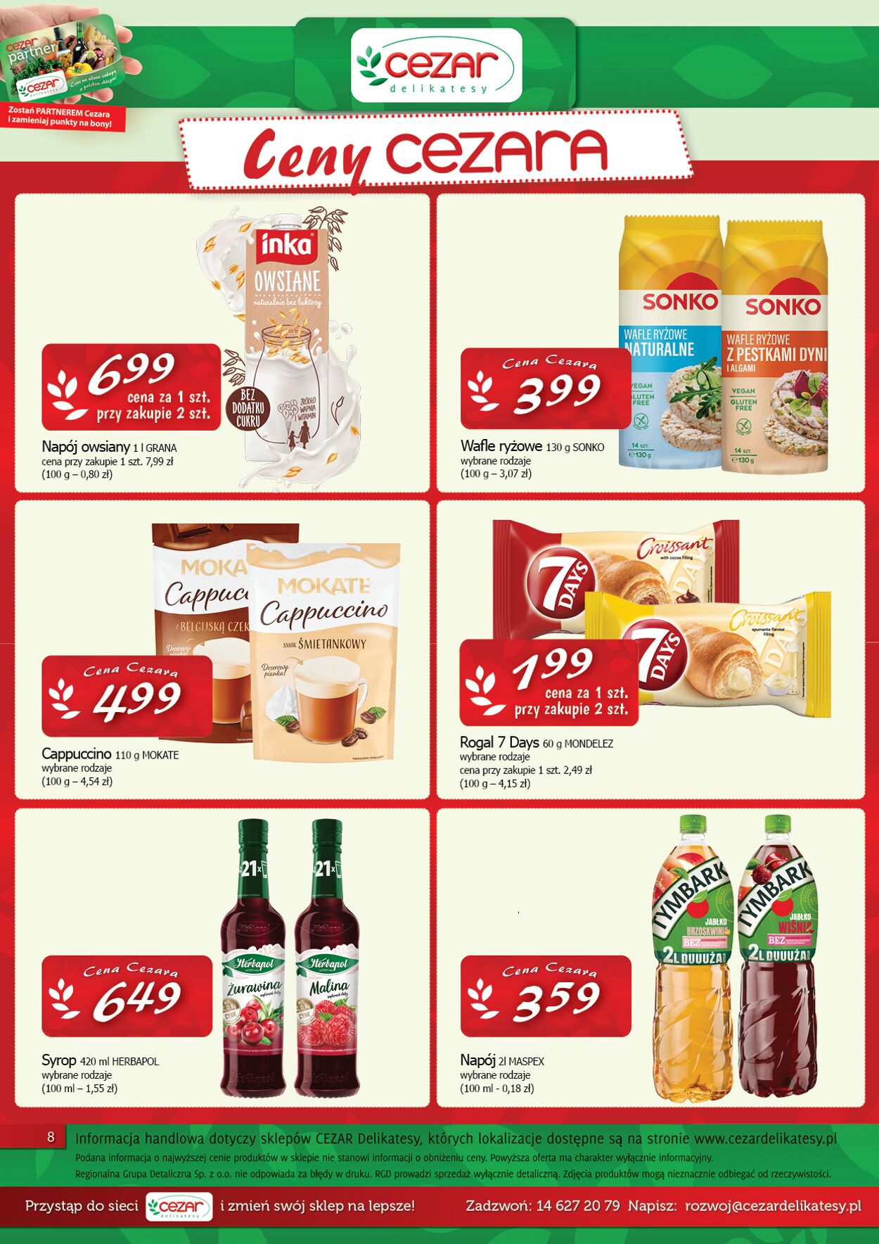 Gazetka Delikatesy Cezar 19.02.2026 - 04.03.2026