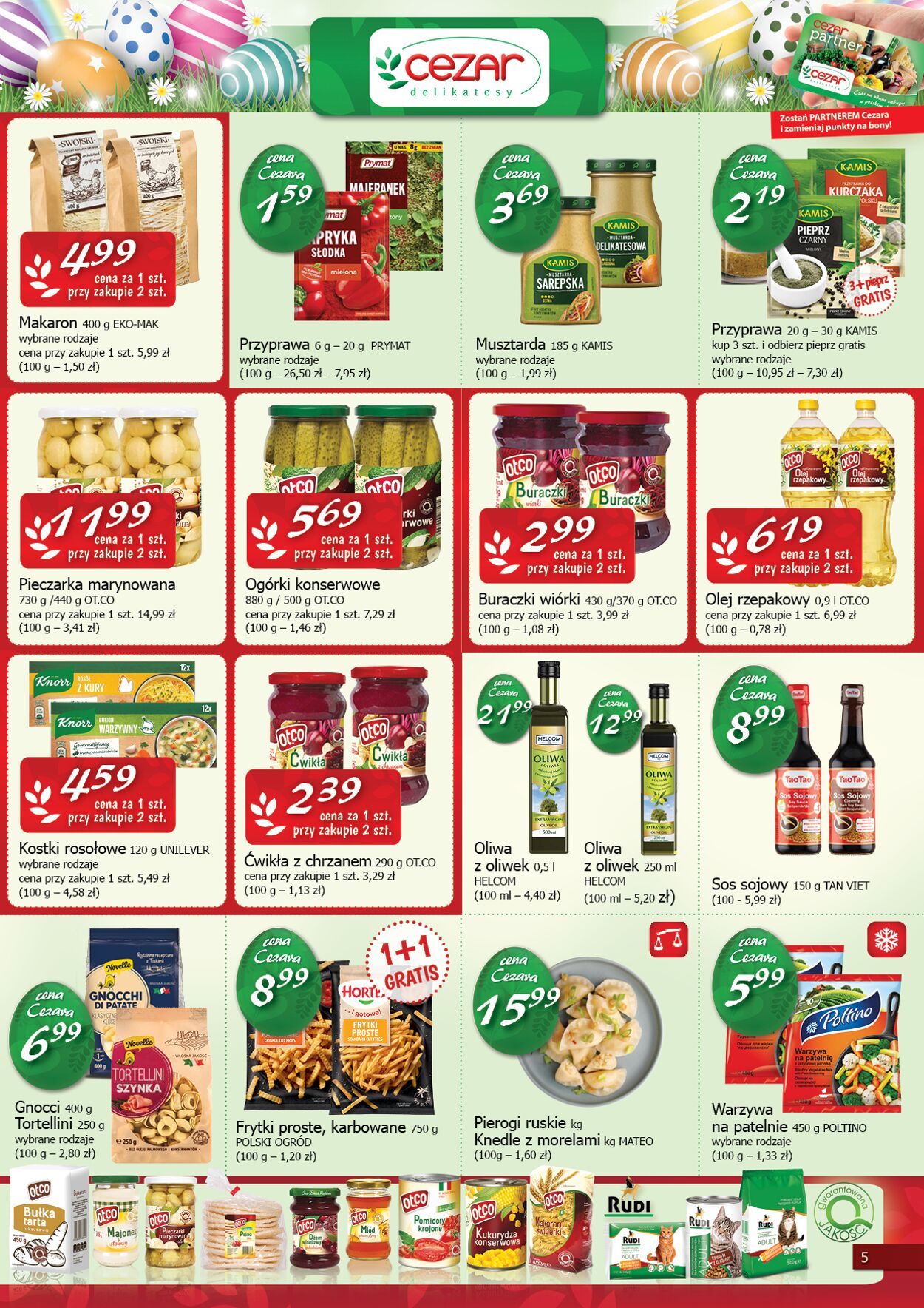 Gazetka Delikatesy Cezar 19.03.2026 - 04.04.2026