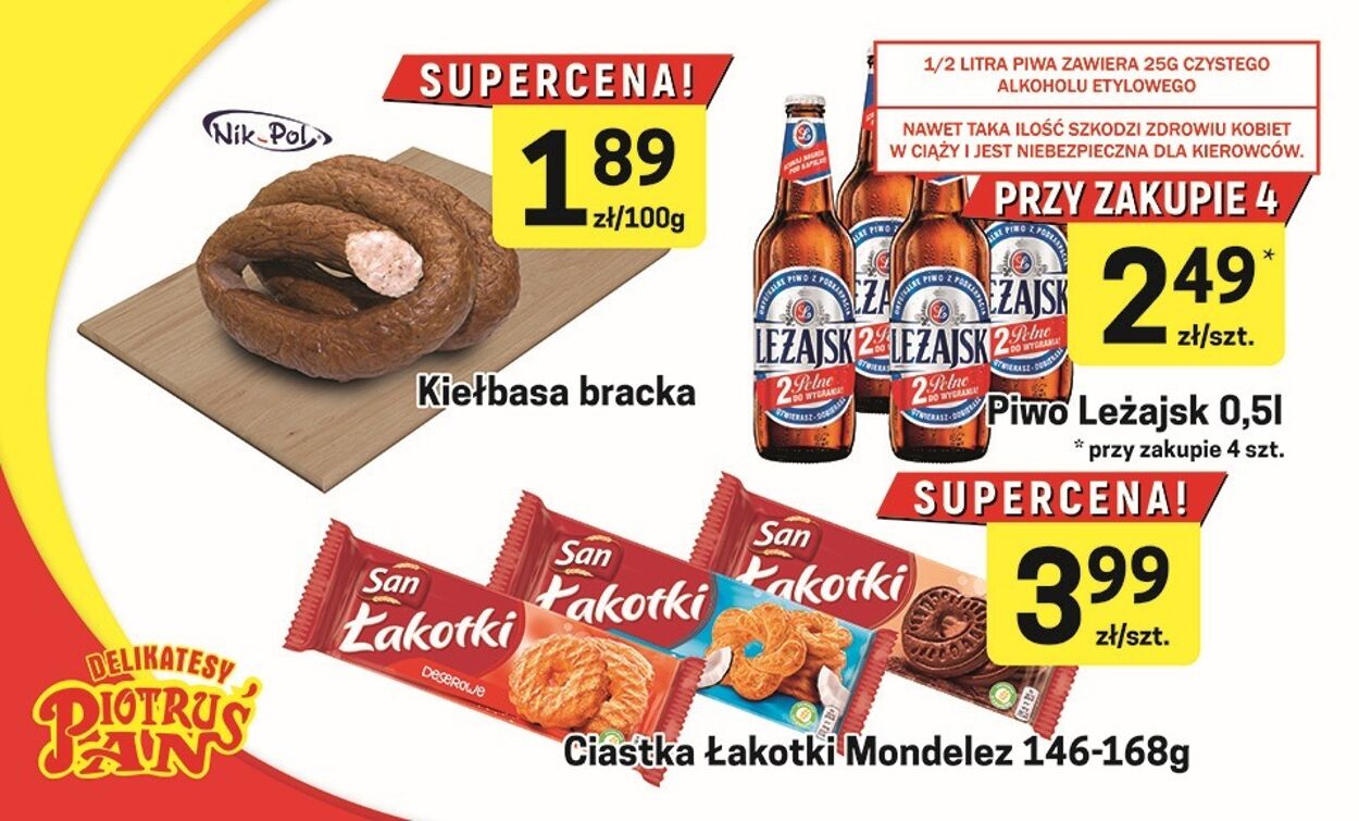 Gazetka Delikatesy Piotruś Pan 04.06.2025 - 11.06.2025