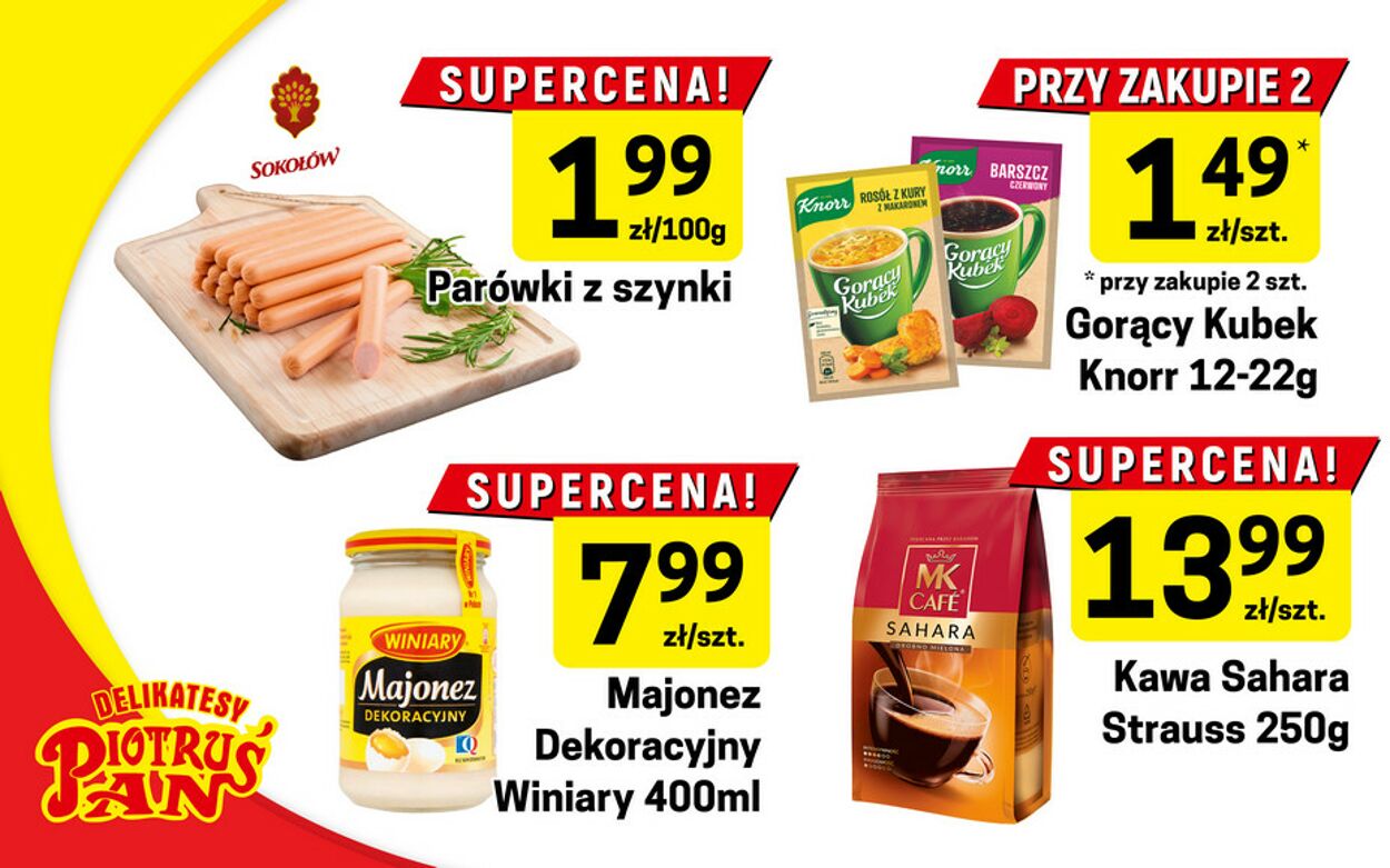 Gazetka Delikatesy Piotruś Pan 15.01.2025 - 22.01.2025