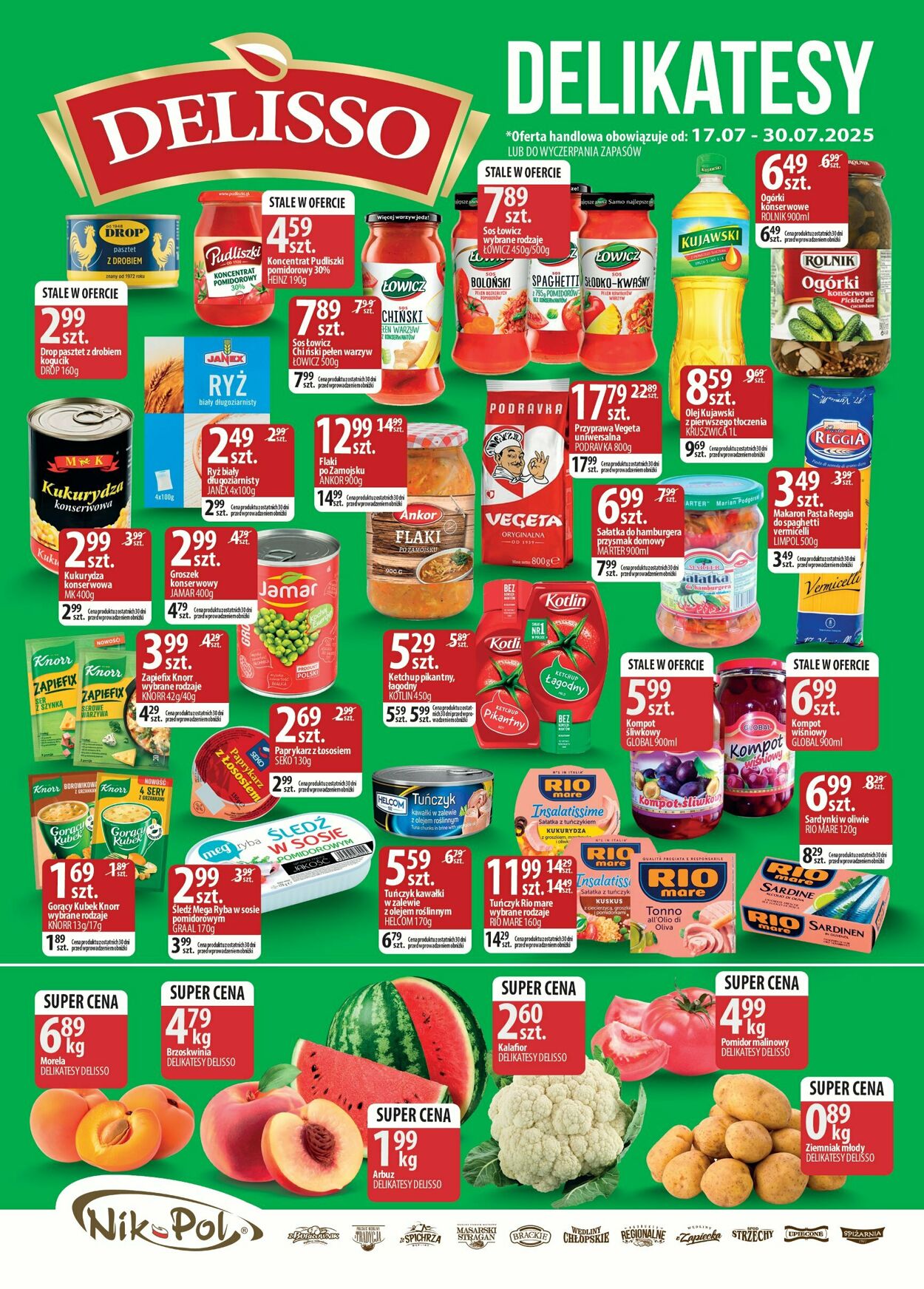 Gazetka Delisso 17.07.2025 - 30.07.2025