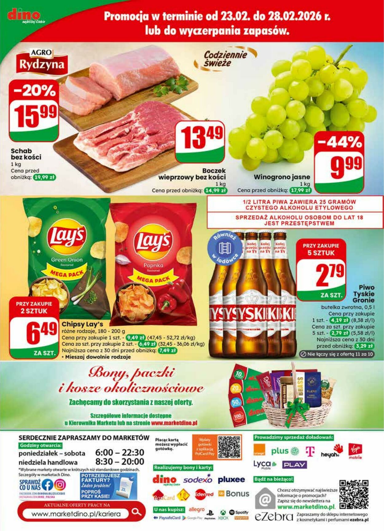 Gazetka DINO 25.02.2026 - 03.03.2026