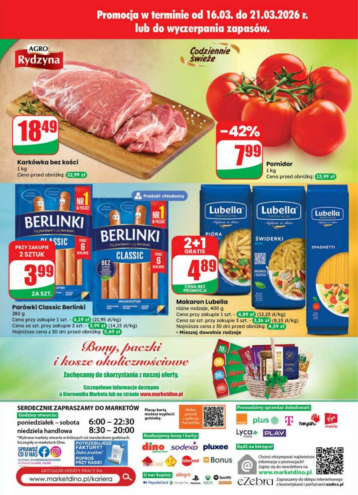 Gazetka DINO 18.03.2026 - 24.03.2026