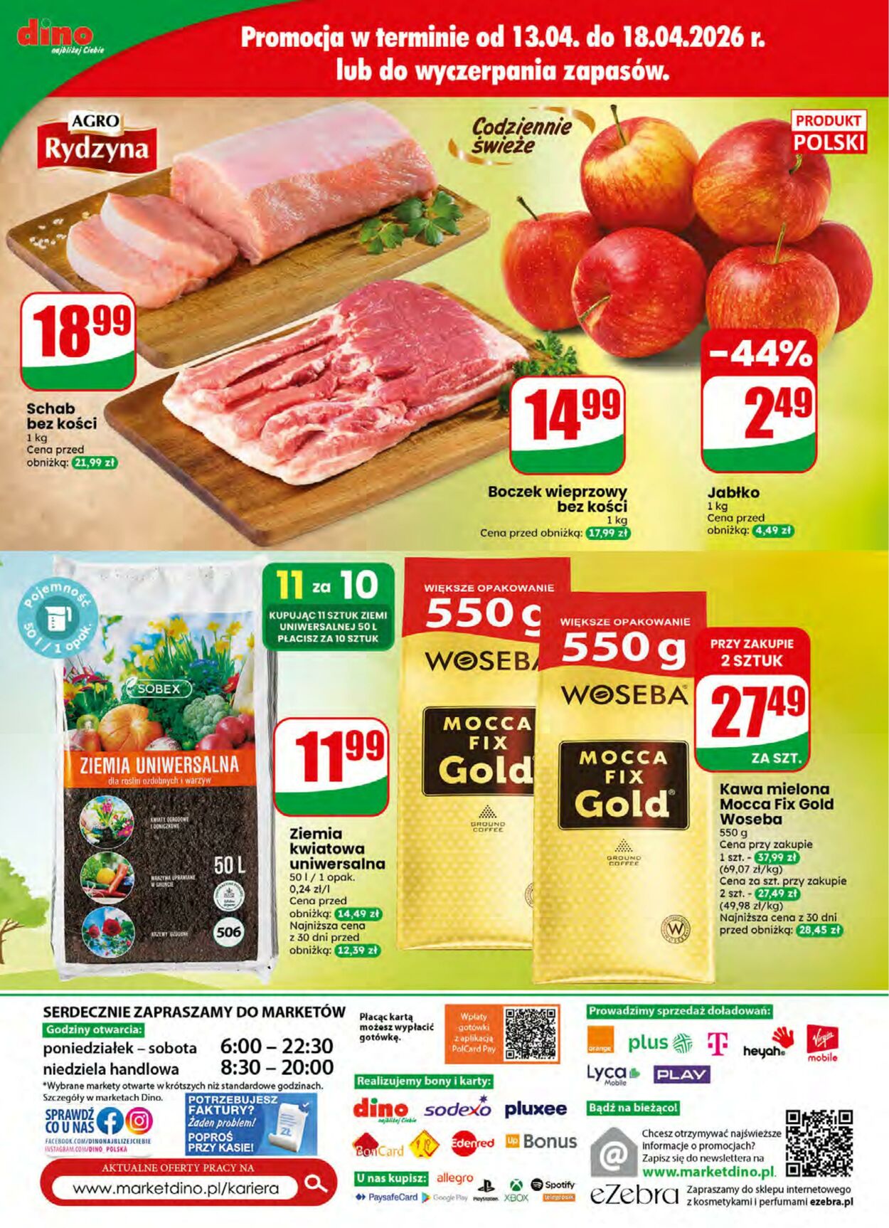 Gazetka DINO 15.04.2026 - 21.04.2026