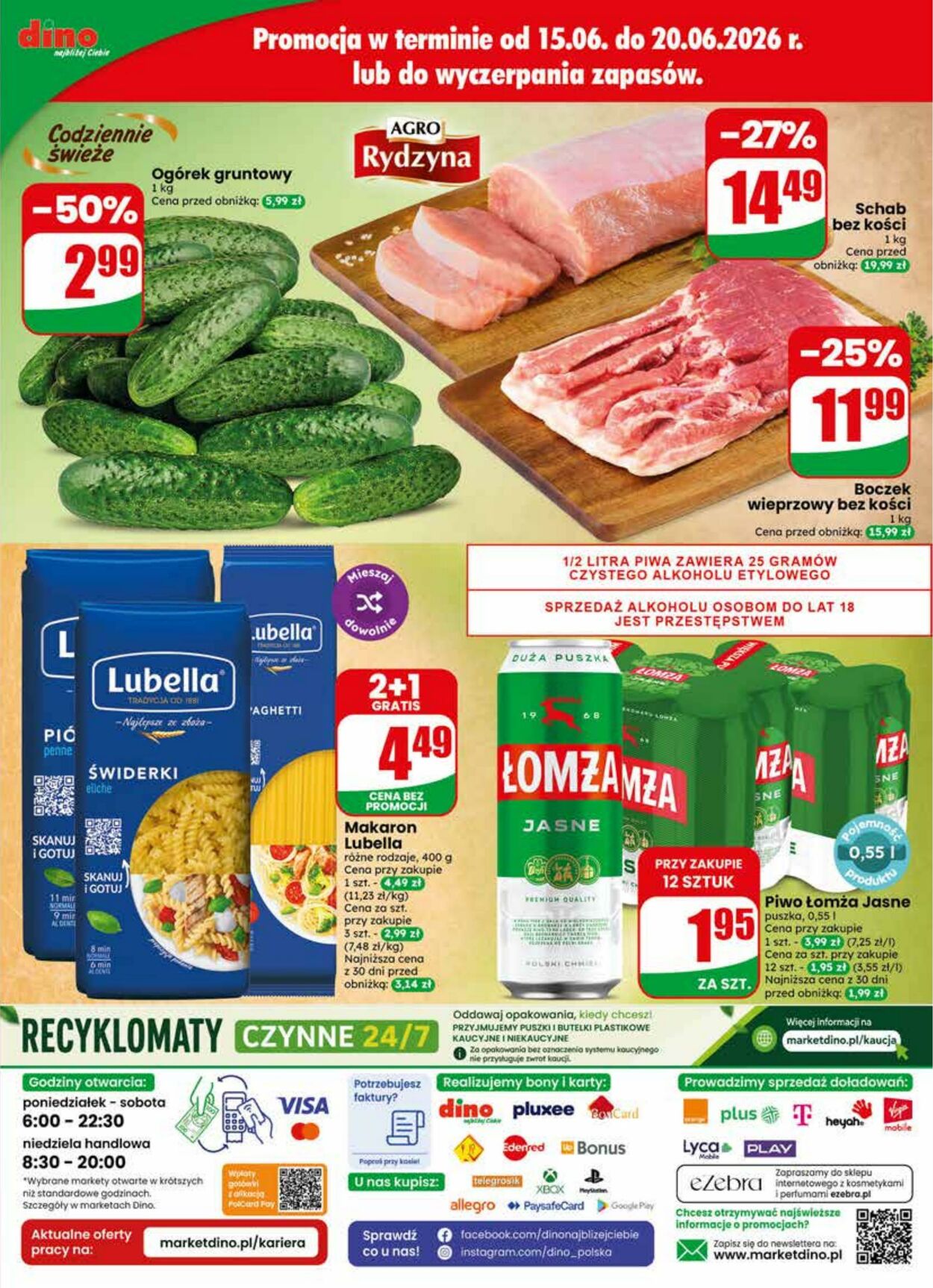 Gazetka DINO 17.06.2026 - 23.06.2026