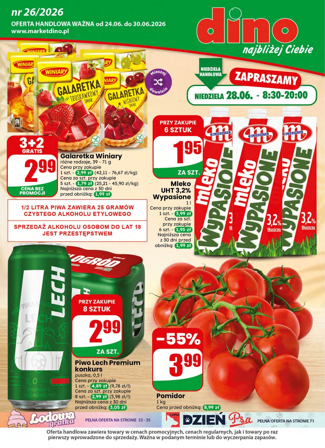 Gazetka DINO 24.06.2026 - 30.06.2026