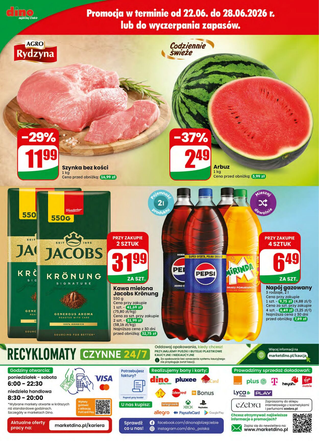Gazetka DINO 24.06.2026 - 30.06.2026