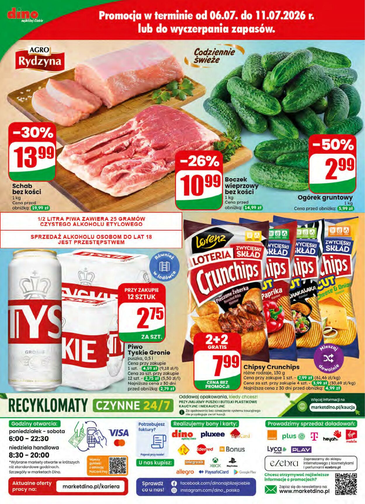 Gazetka DINO 08.07.2026 - 14.07.2026
