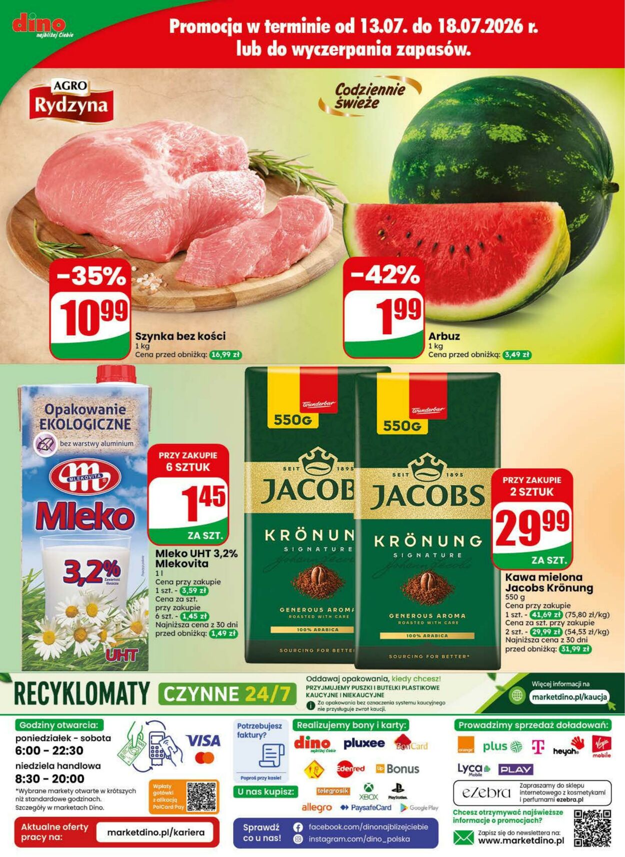 Gazetka DINO 15.07.2026 - 21.07.2026