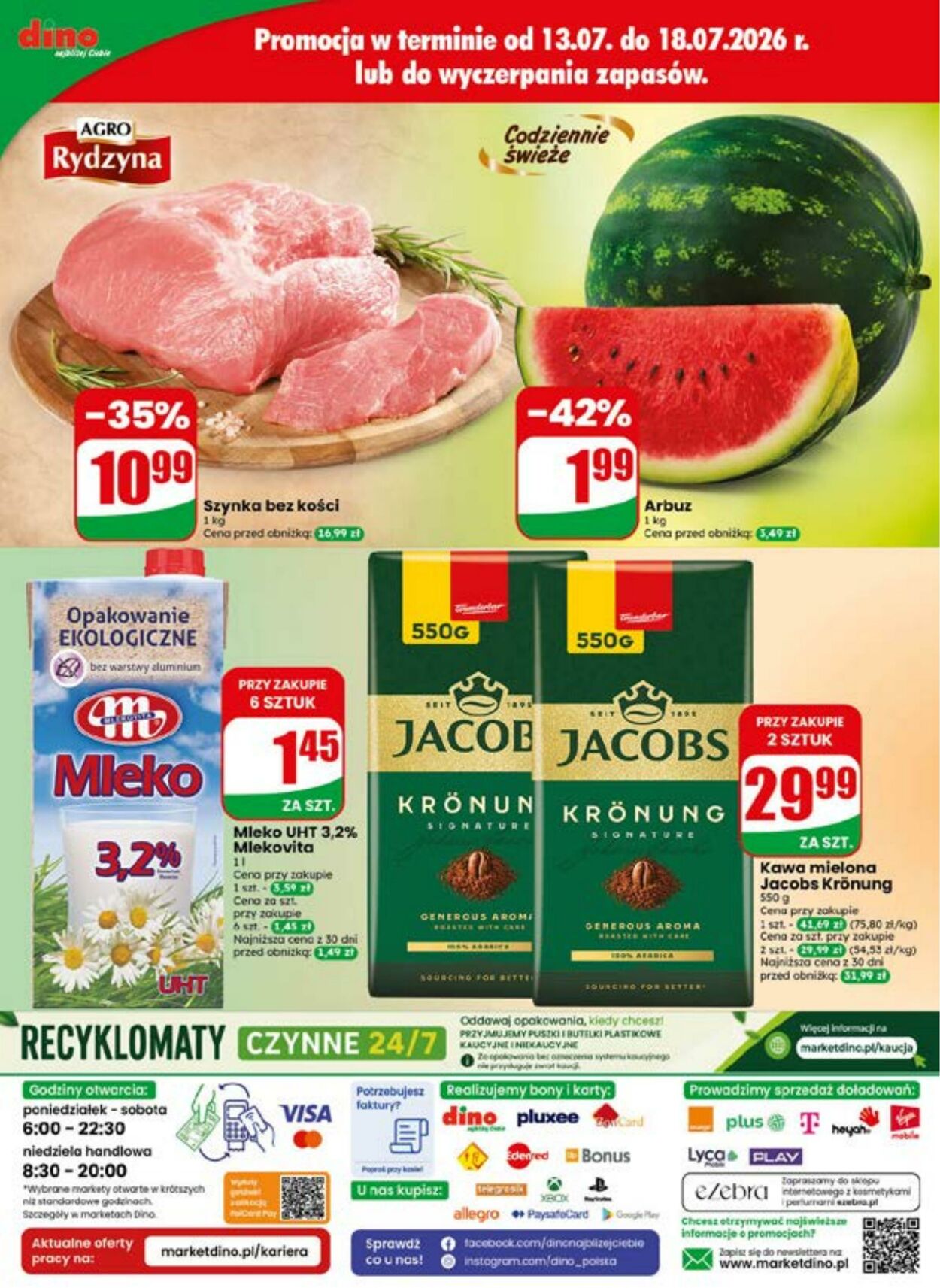 Gazetka DINO 15.07.2026 - 21.07.2026